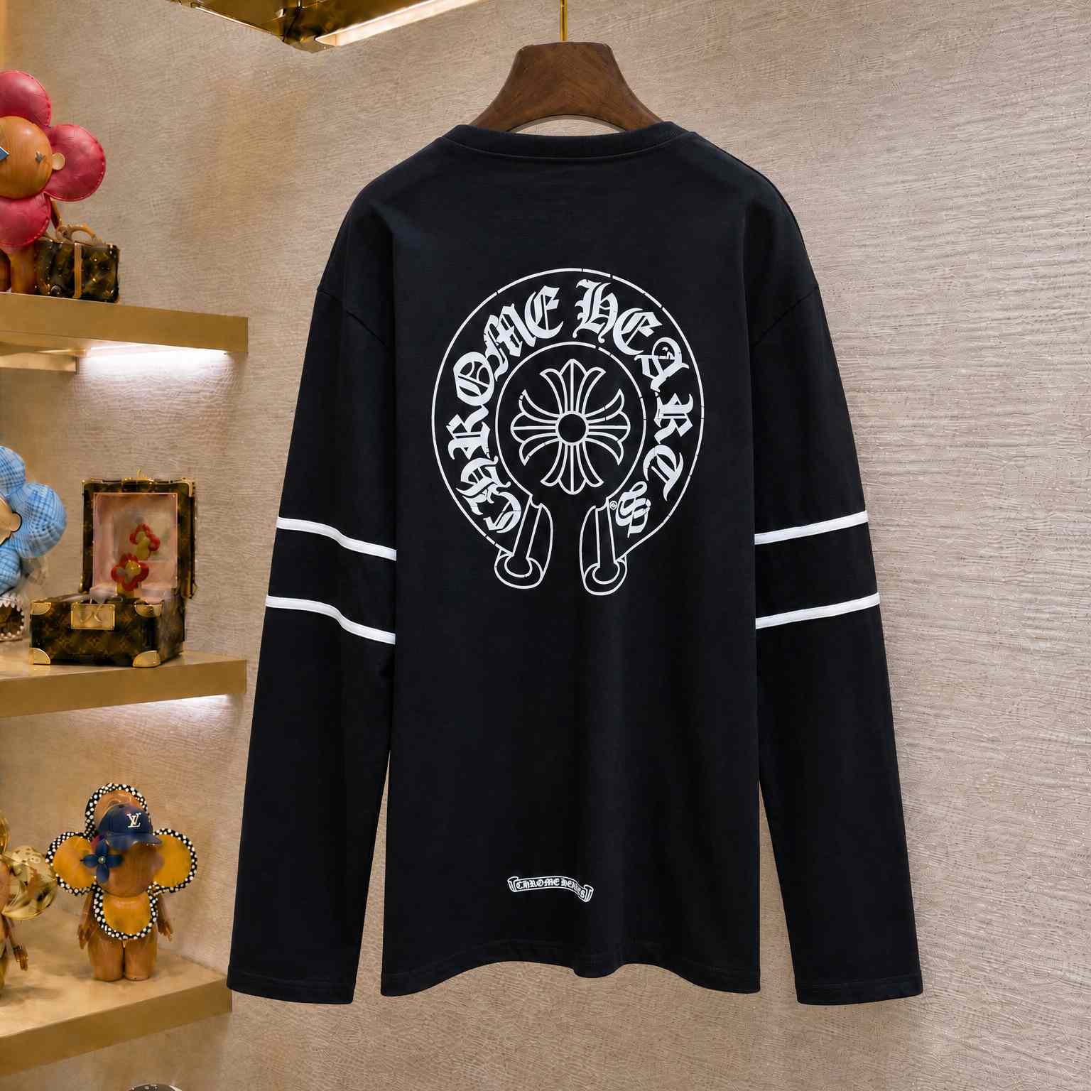 Chrome Hearts #33 Long-Sleeve 'Black' - DesignerGu