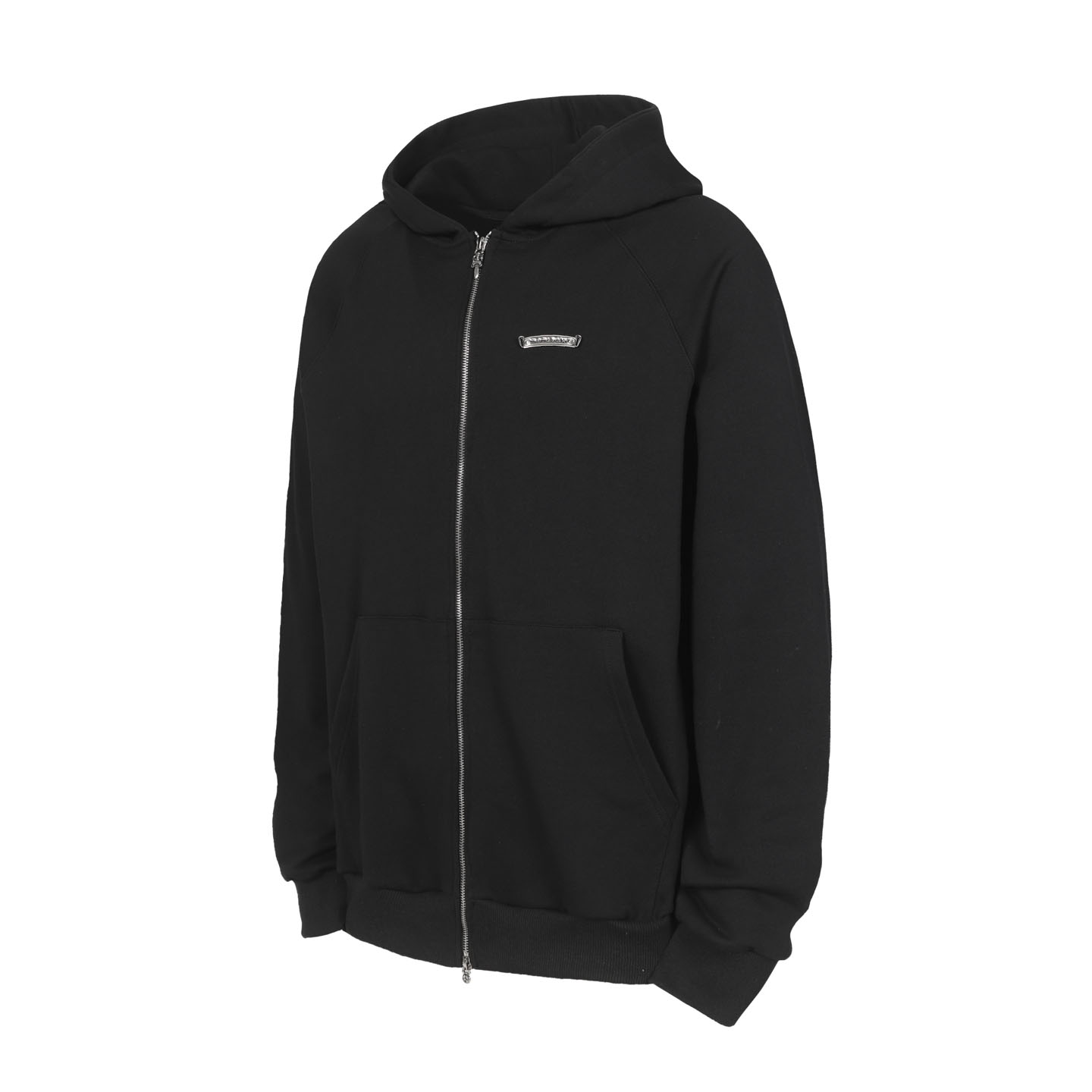 Chrome Hearts Embroidered King Taco Zip Up Hoodie 'Black' - DesignerGu
