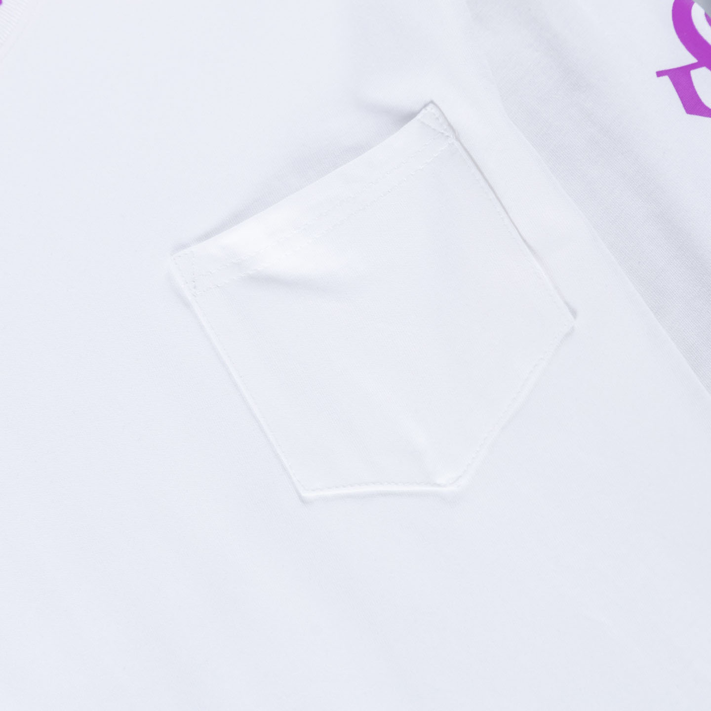 Chrome Hearts Neck Logo Long Sleeve T-Shirt  'White' - DesignerGu