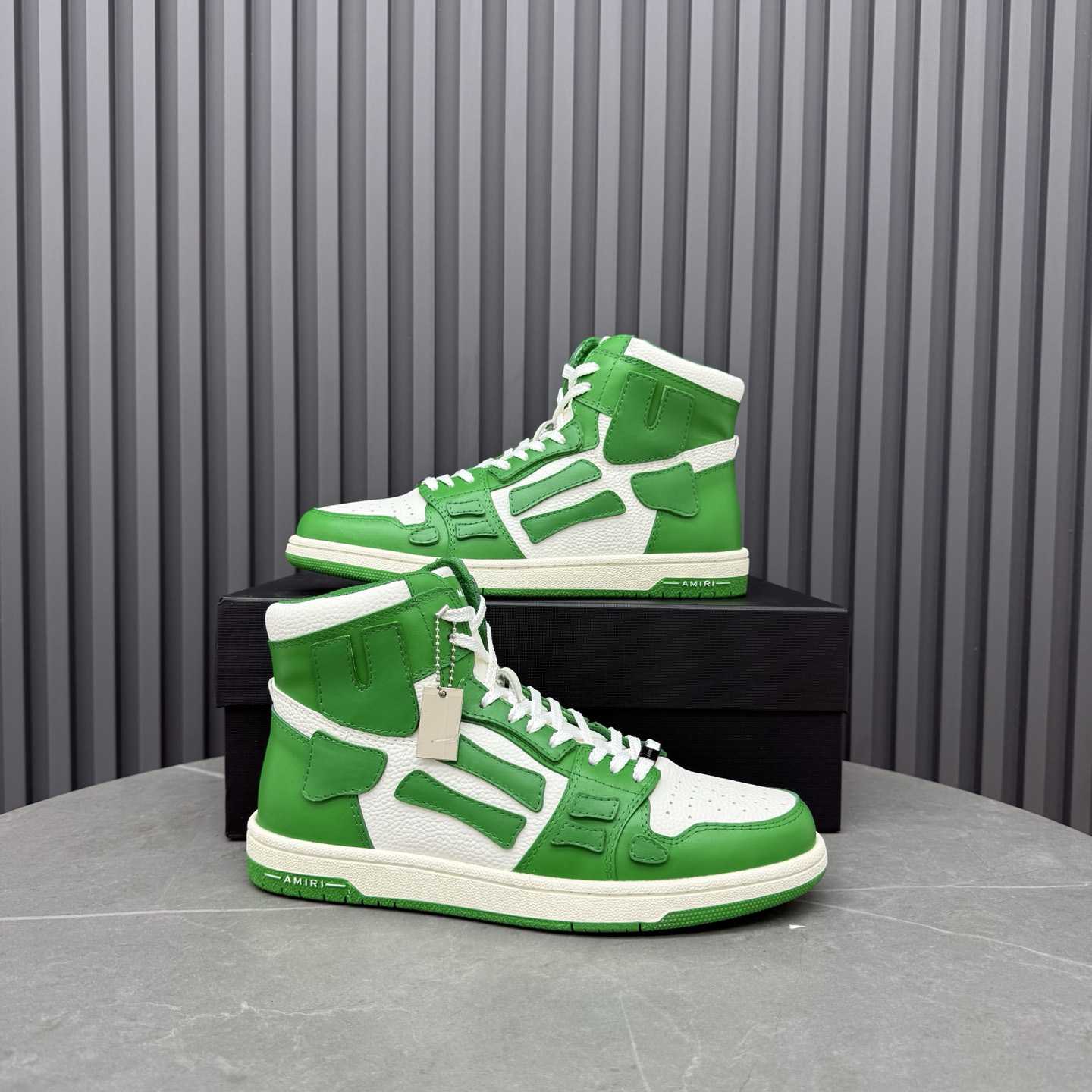 Amiri Skel Top High 'Green' - DesignerGu