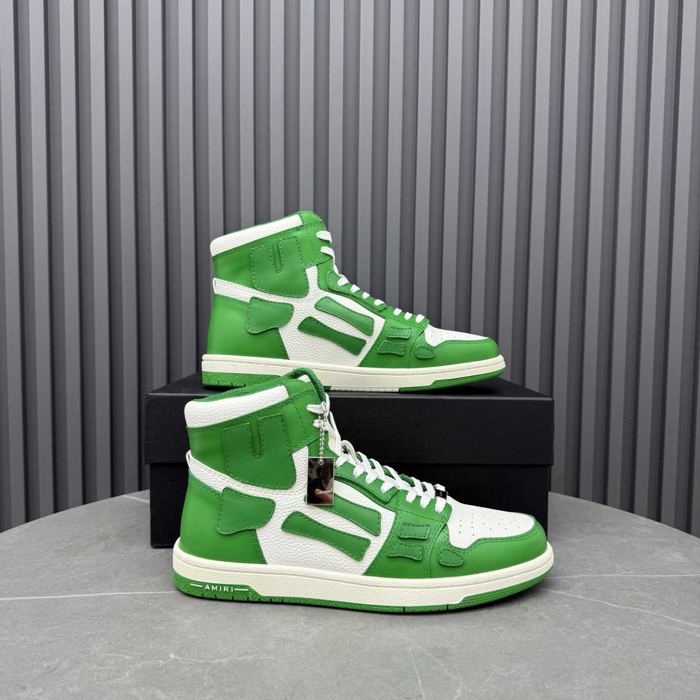 Amiri Skel Top High 'Green' - DesignerGu