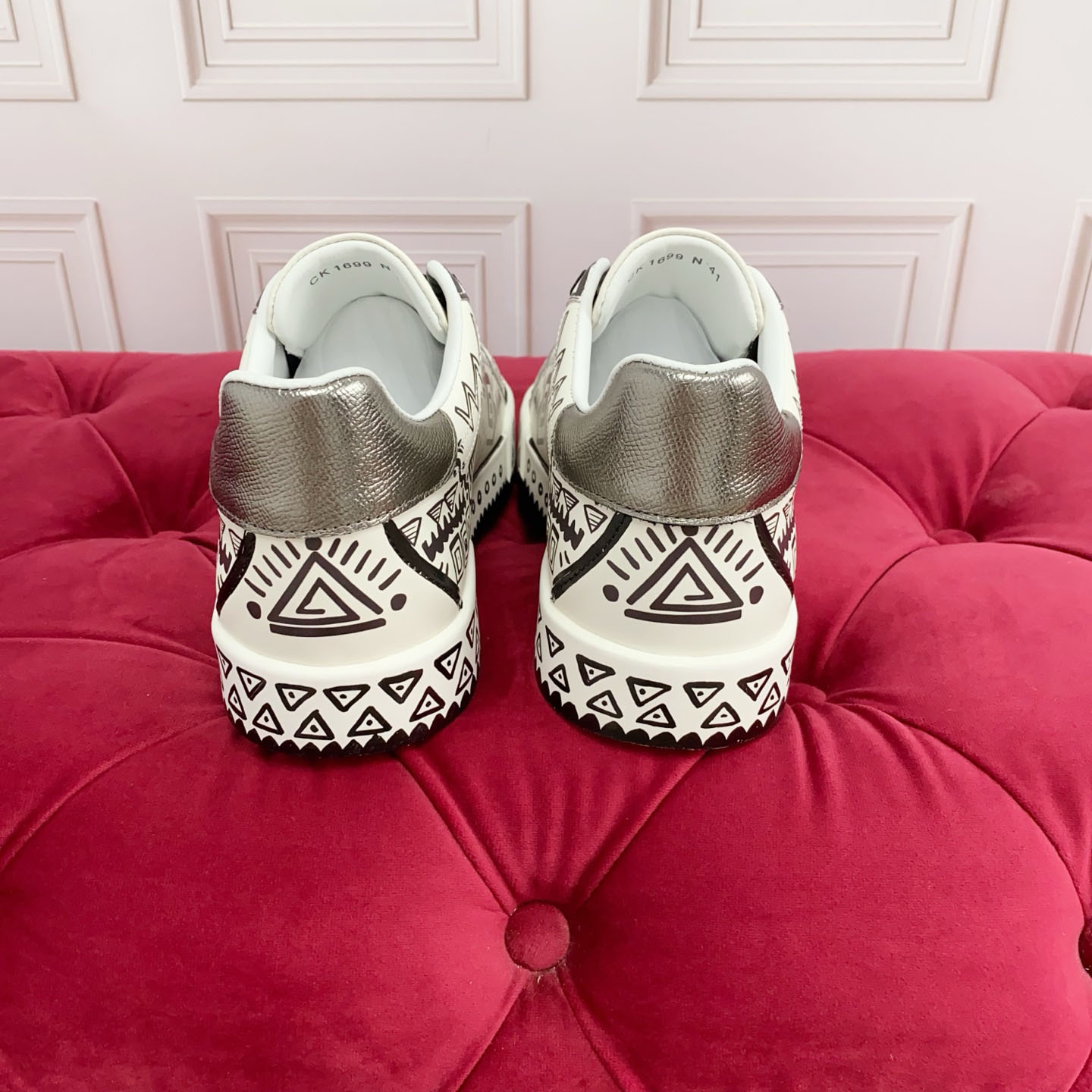 Dolce & Gabbana Portofino Calfskin Sneakers - DesignerGu