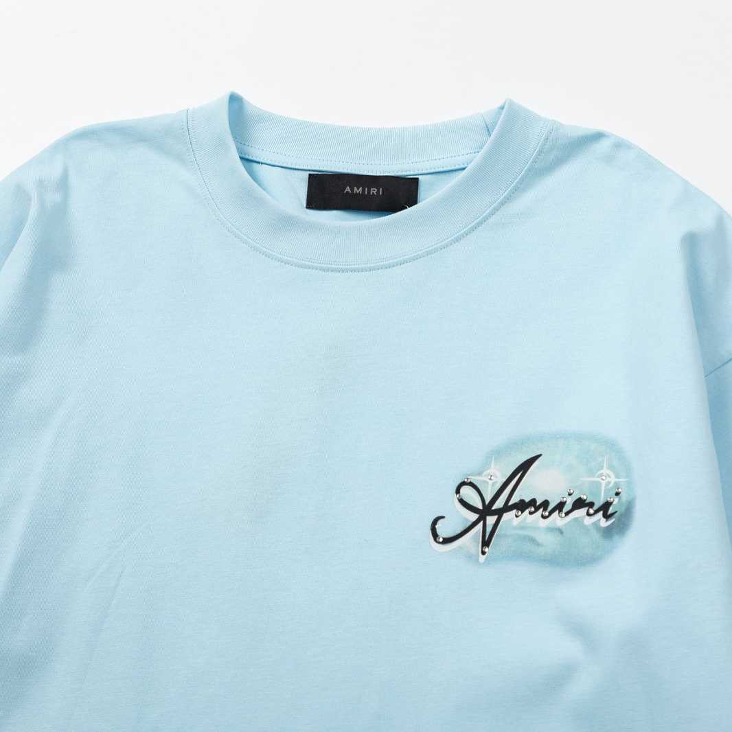 Amiri Paradise Printed Cotton T-shirt  - DesignerGu