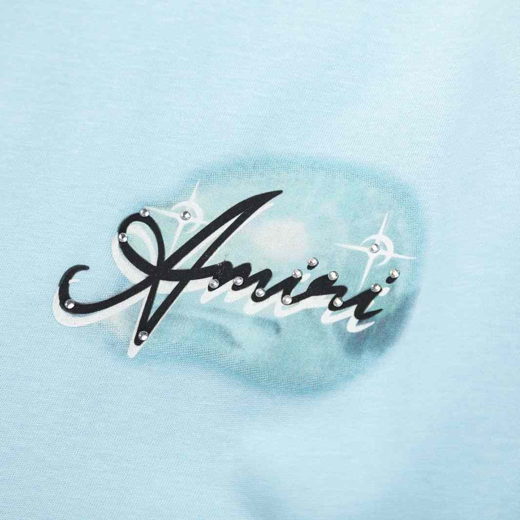 Amiri Paradise Printed Cotton T-shirt  - DesignerGu