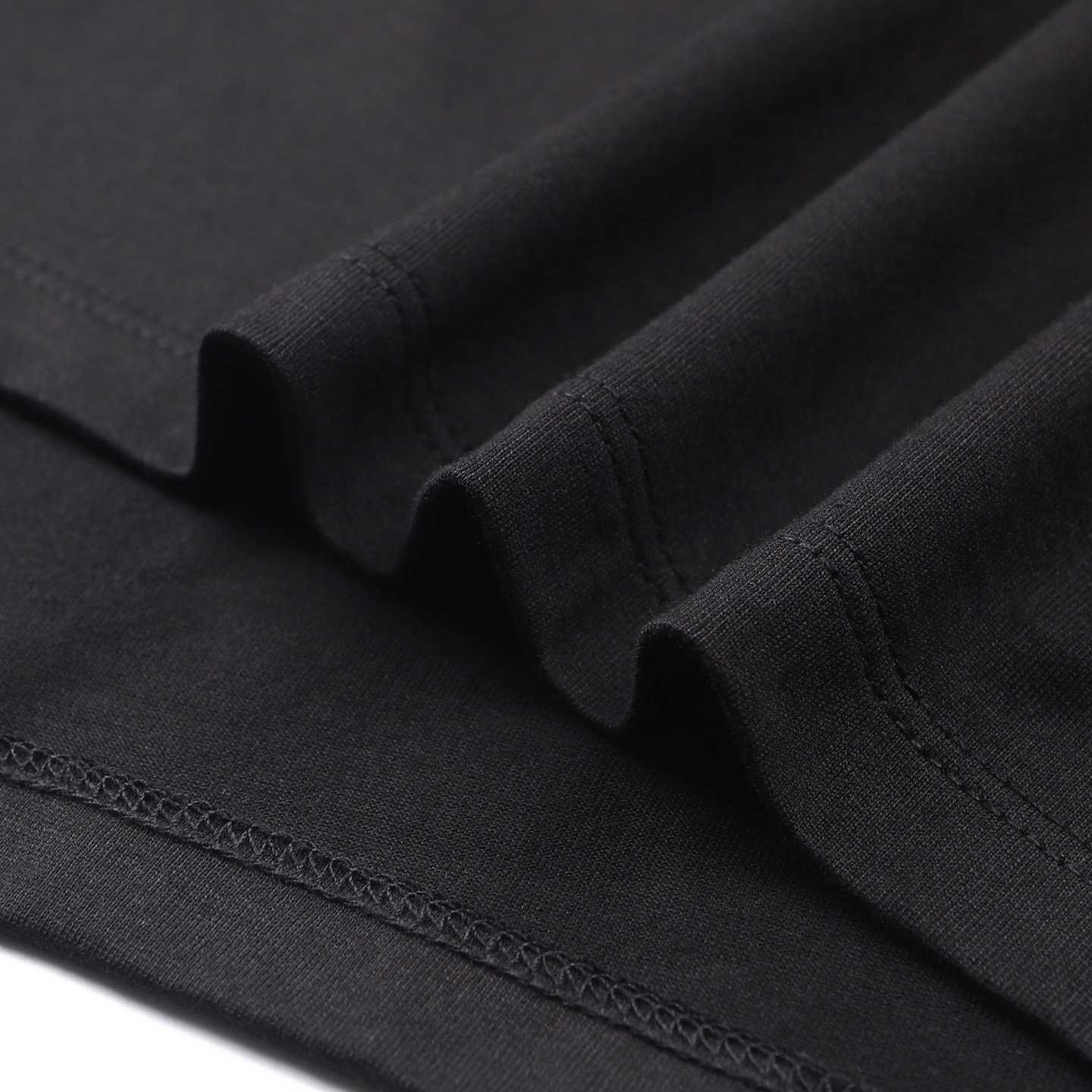 Fendi  Black Cotton T-shirt - DesignerGu