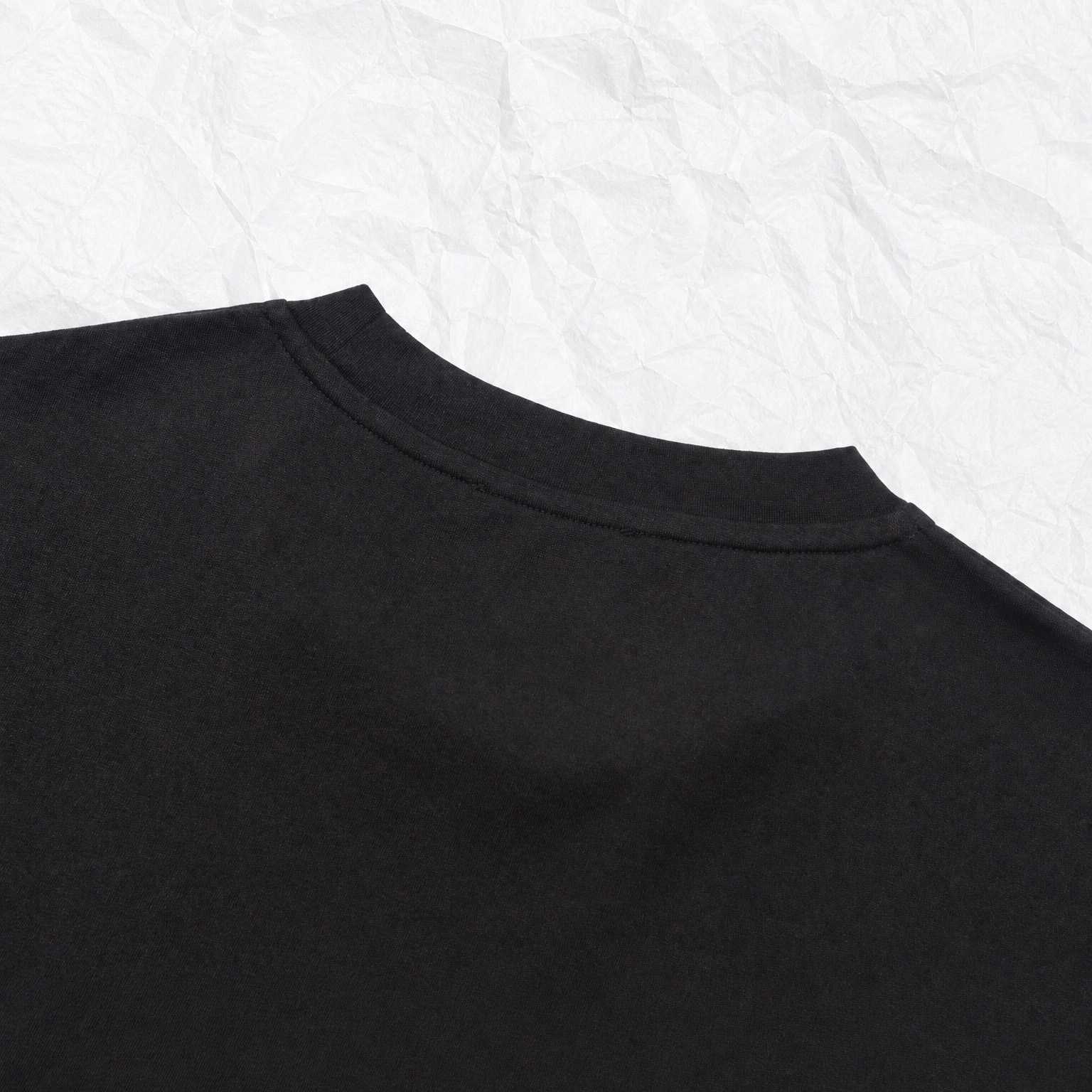 Fendi  Black Cotton T-shirt - DesignerGu