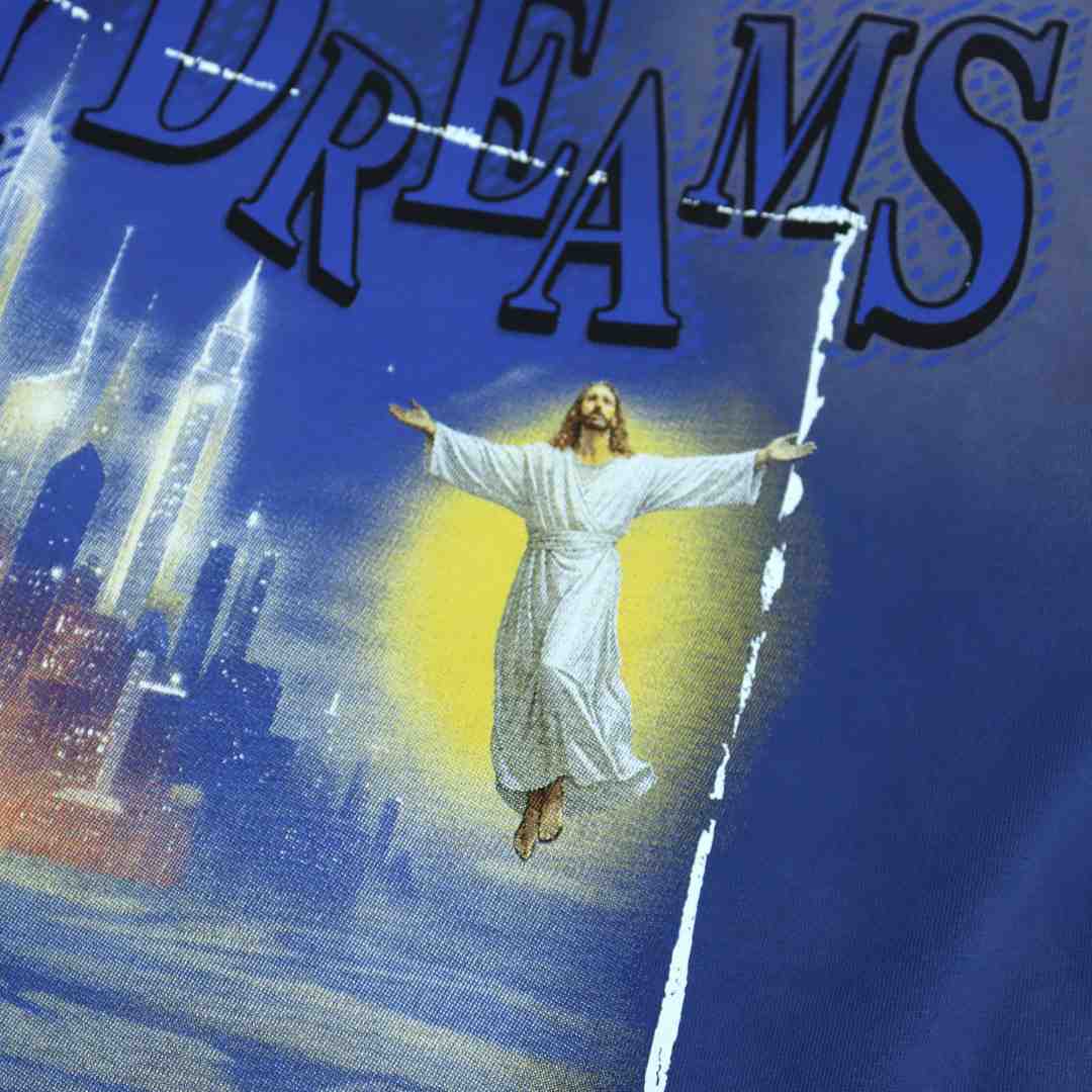 Vale Forever Can I See Heaven Tee 'Blue' - DesignerGu
