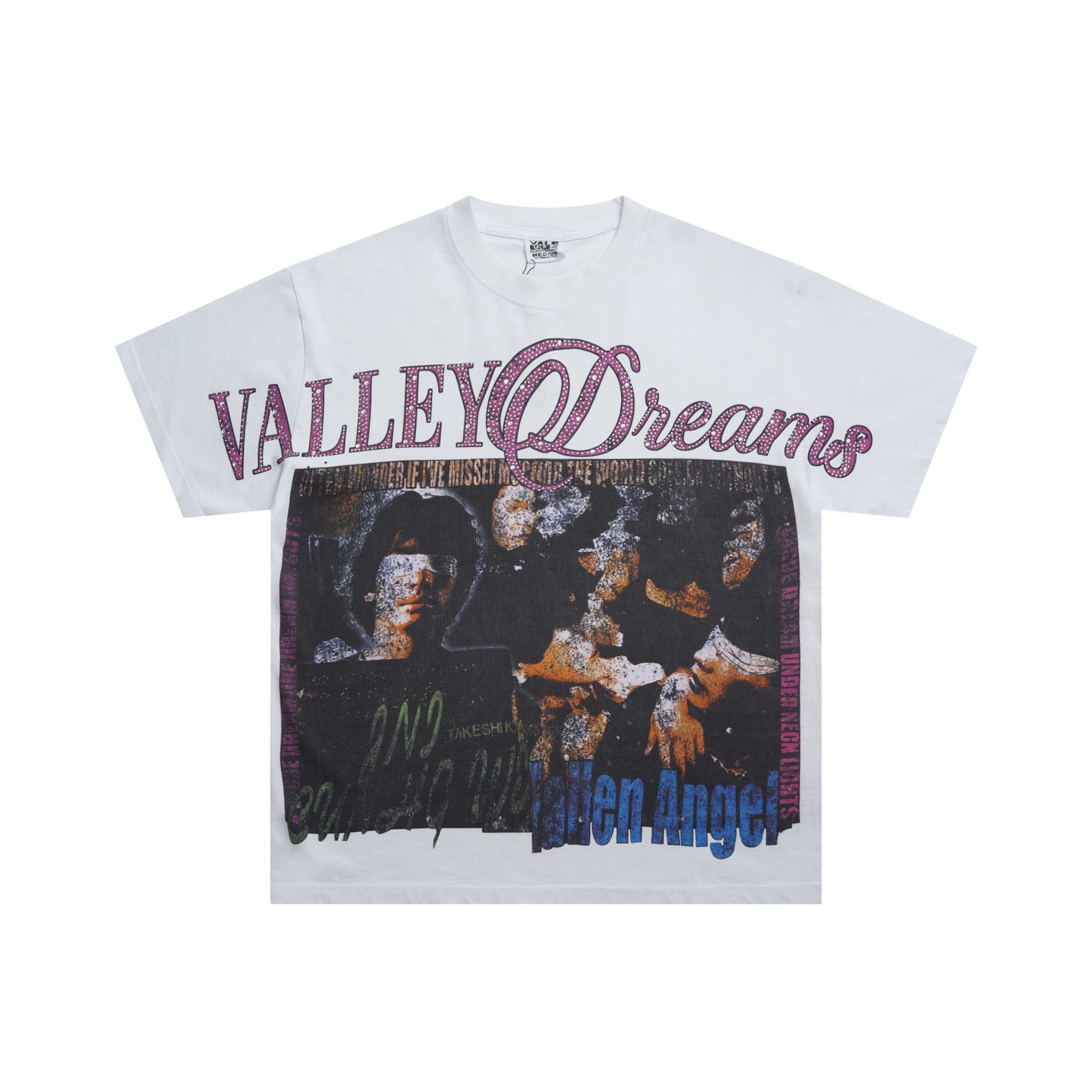 Vale Forever Fallen Bling Tee 'White' - DesignerGu