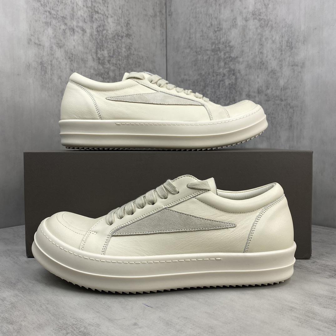 Rick Owens Lido Vintage Sneaker 'Milk' - DesignerGu