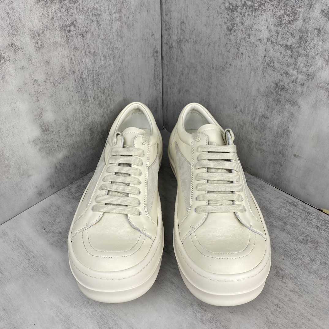 Rick Owens Lido Vintage Sneaker 'Milk' - DesignerGu