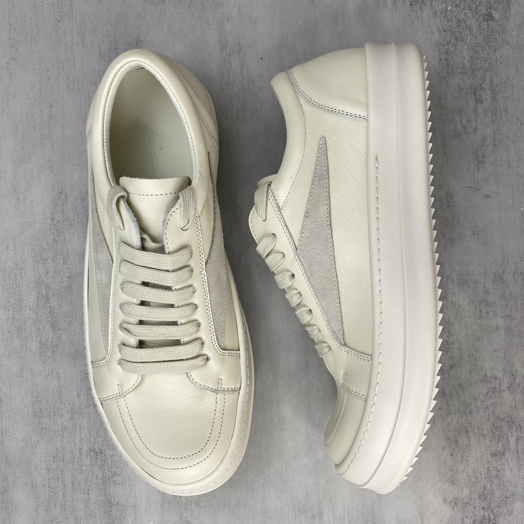 Rick Owens Lido Vintage Sneaker 'Milk' - DesignerGu
