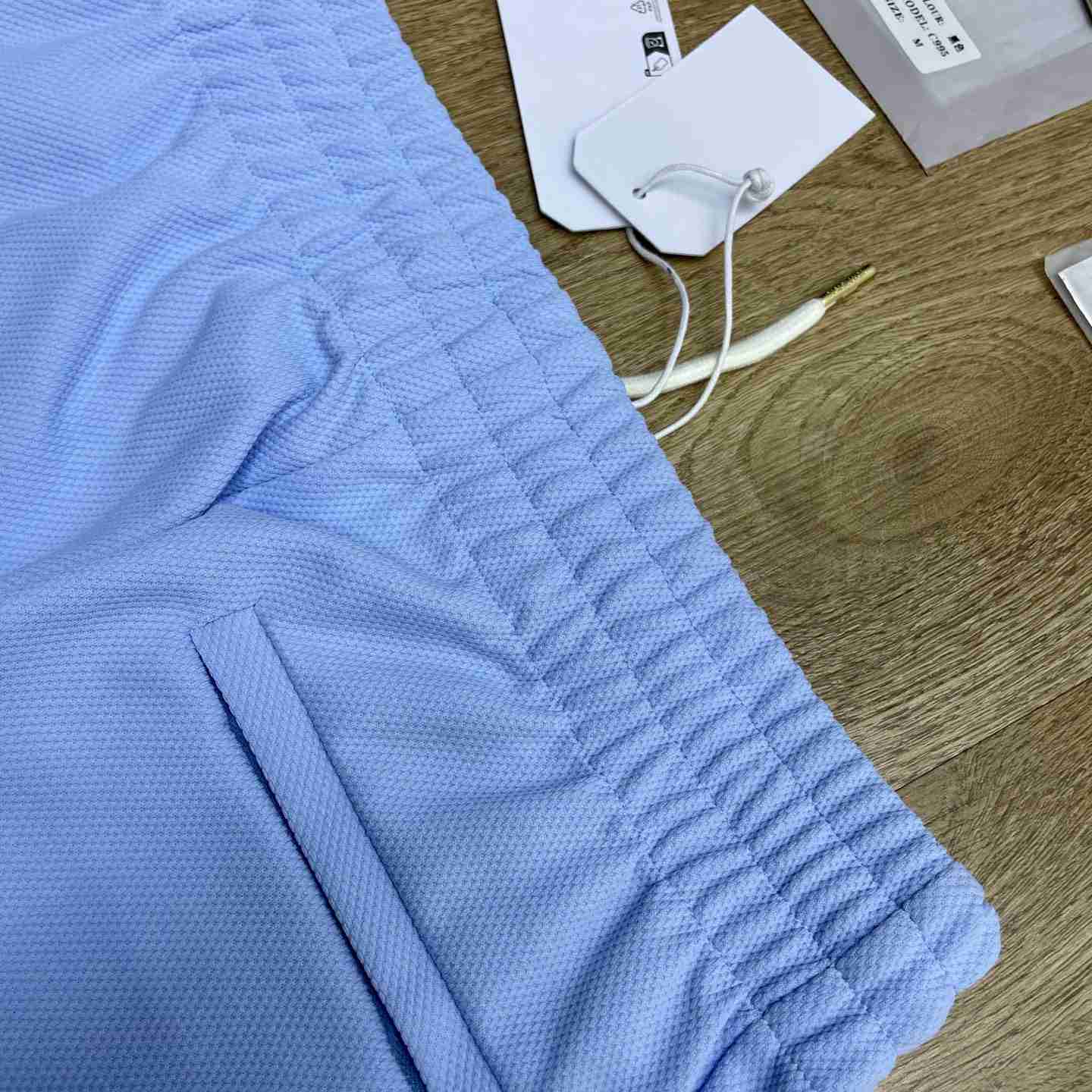 Casablanca Pale Blue Pique Track Pants C1178 - DesignerGu