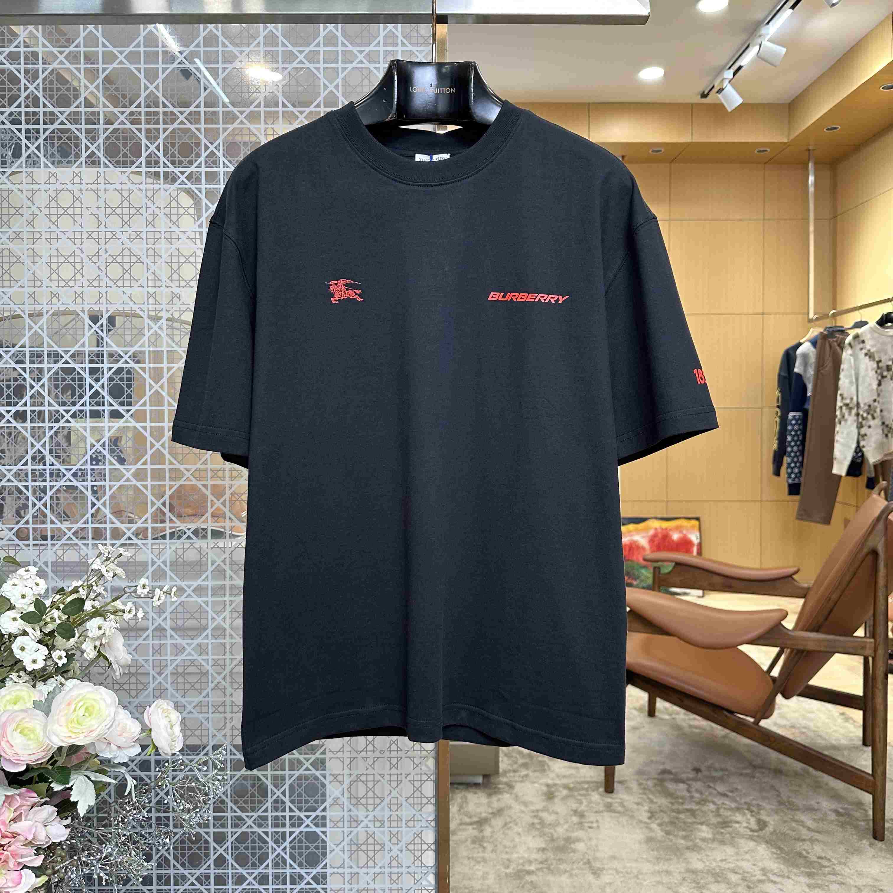 Burberry London Map Cotton T-shirt - DesignerGu
