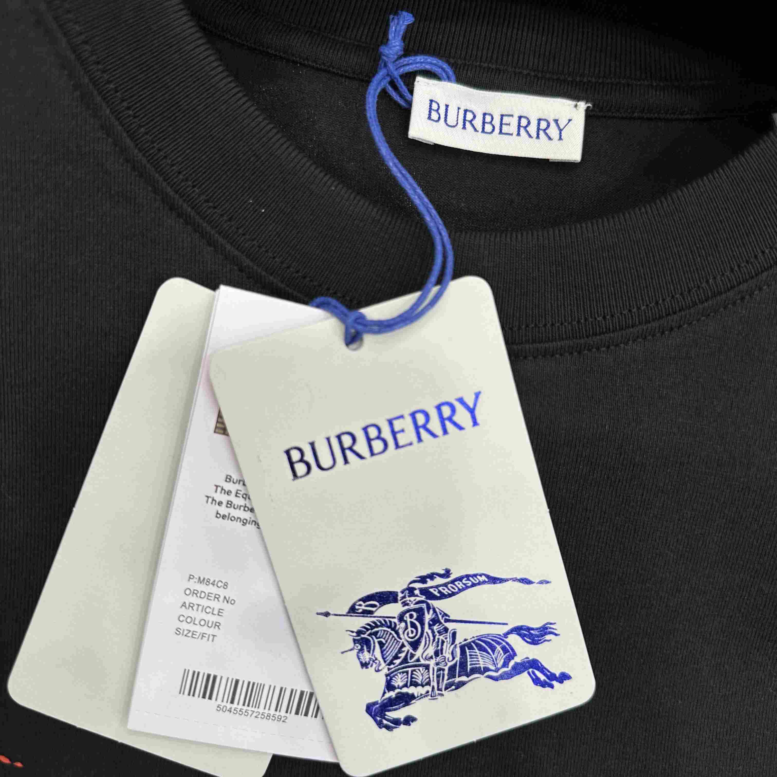 Burberry London Map Cotton T-shirt - DesignerGu