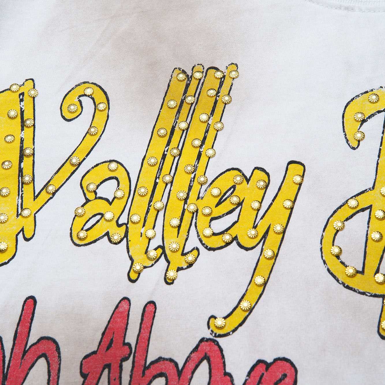 Vale Forever Area 14 Bling Tee 'Vintage/White' - DesignerGu