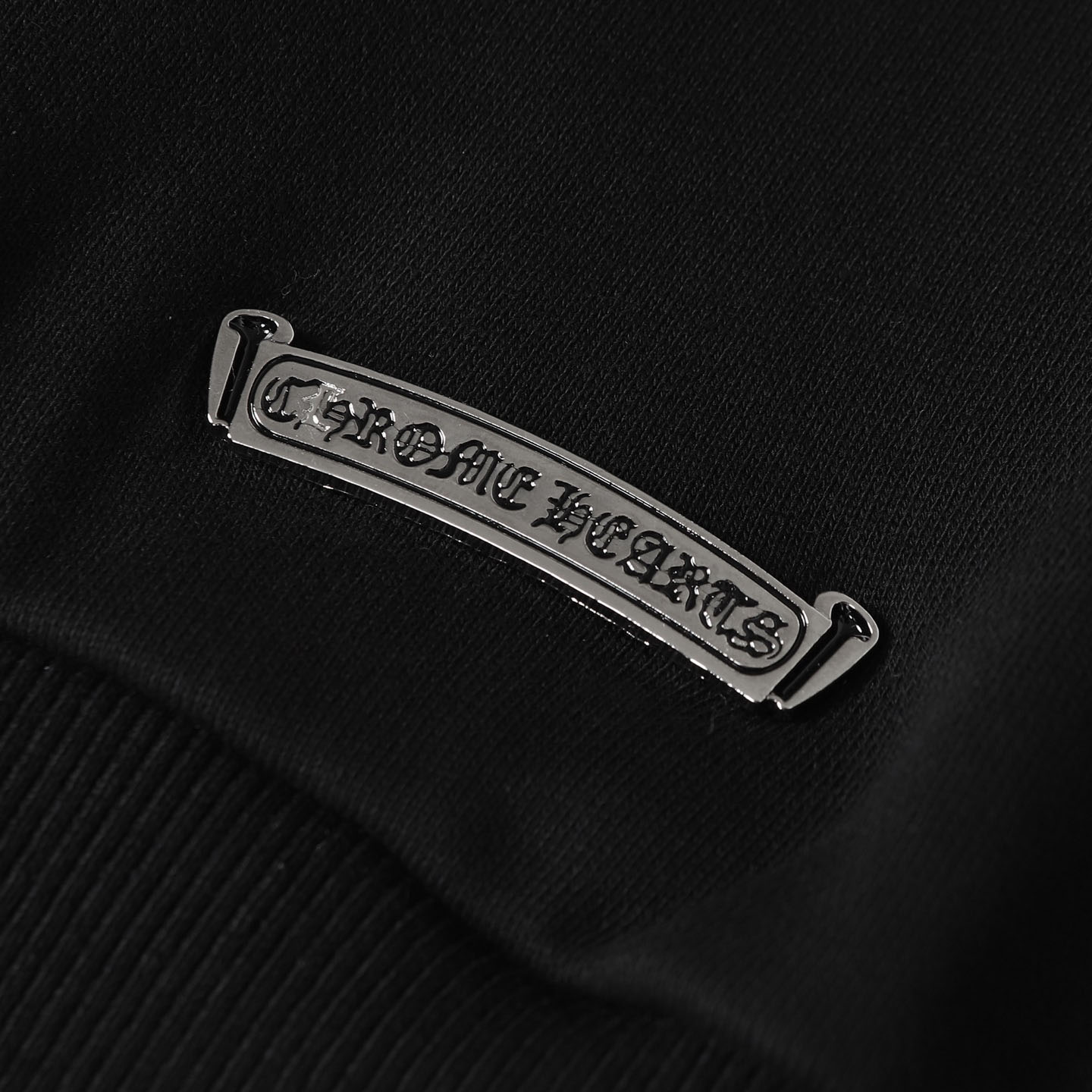 Chrome Hearts Paper Jam Triple Leather Cross Zip Up Hoodie 'Black' - DesignerGu