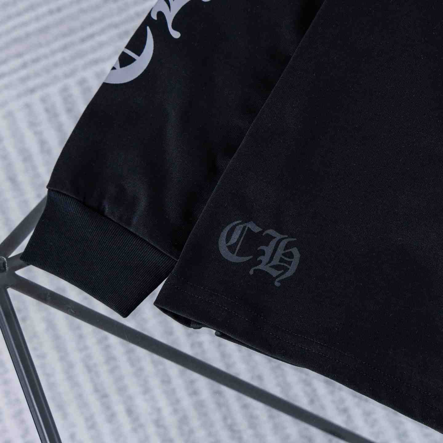 Chrome Hearts Dagger  Long Sleeve Tee 'Black' - DesignerGu