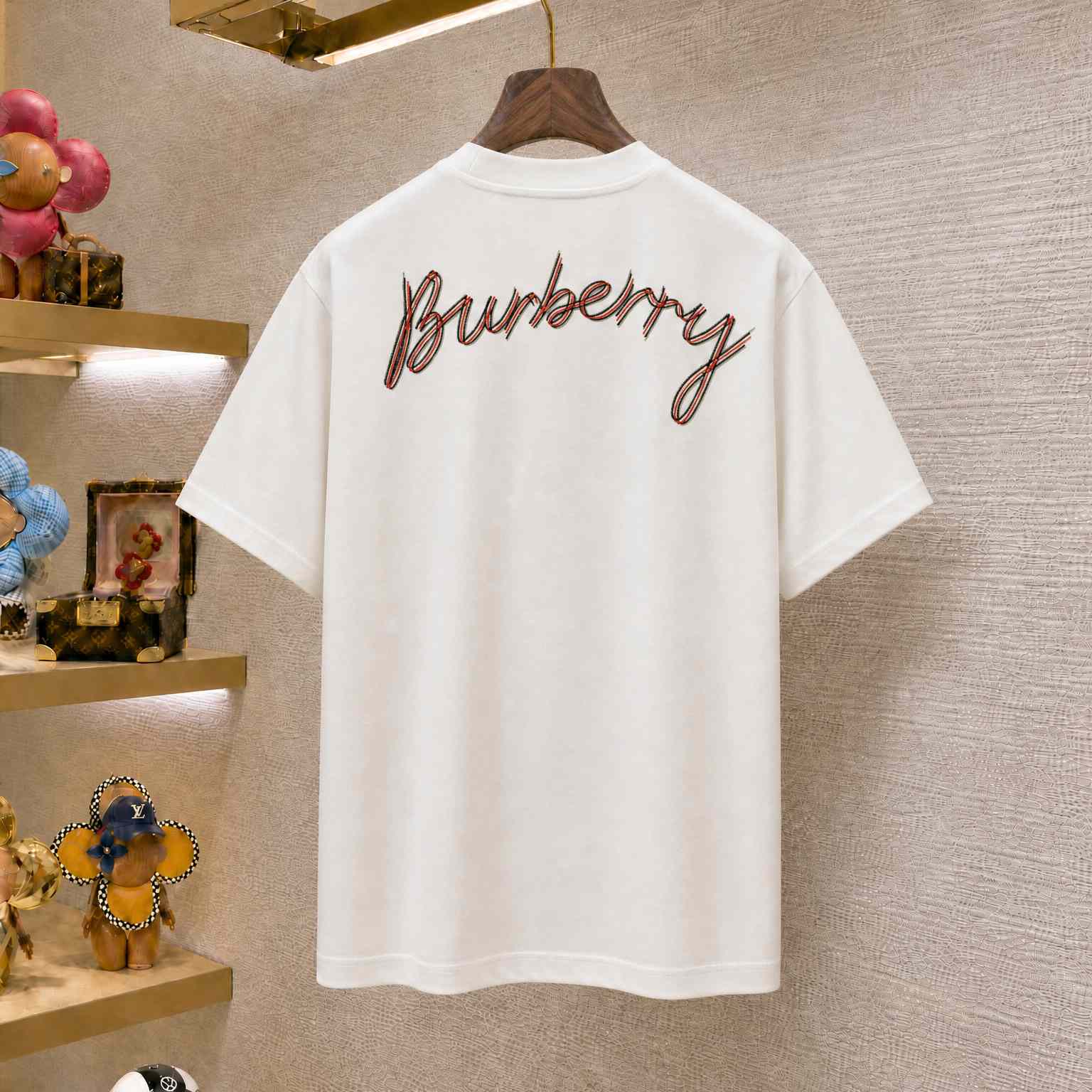Burberry Logo Cotton T-shirt - DesignerGu