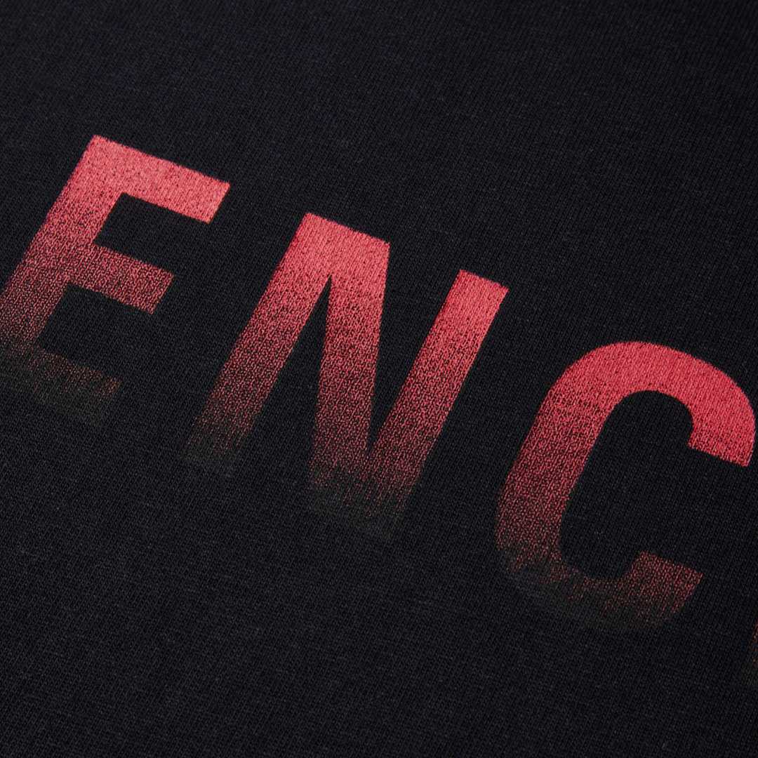 Balenciaga Balenciaga Back Gradient Oversized T-shirt in Black - DesignerGu
