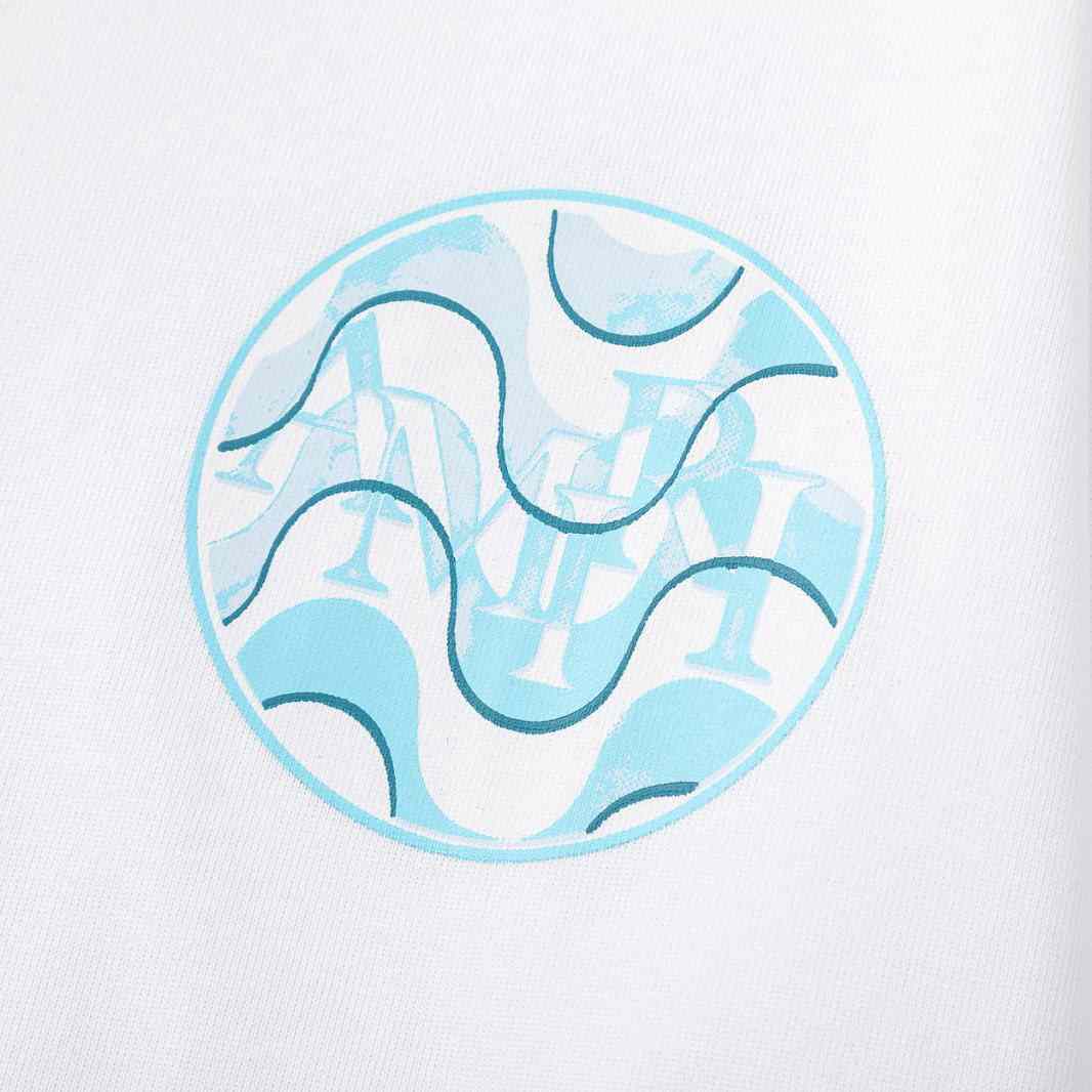 Amiri Staggered Wave T-Shirt - DesignerGu
