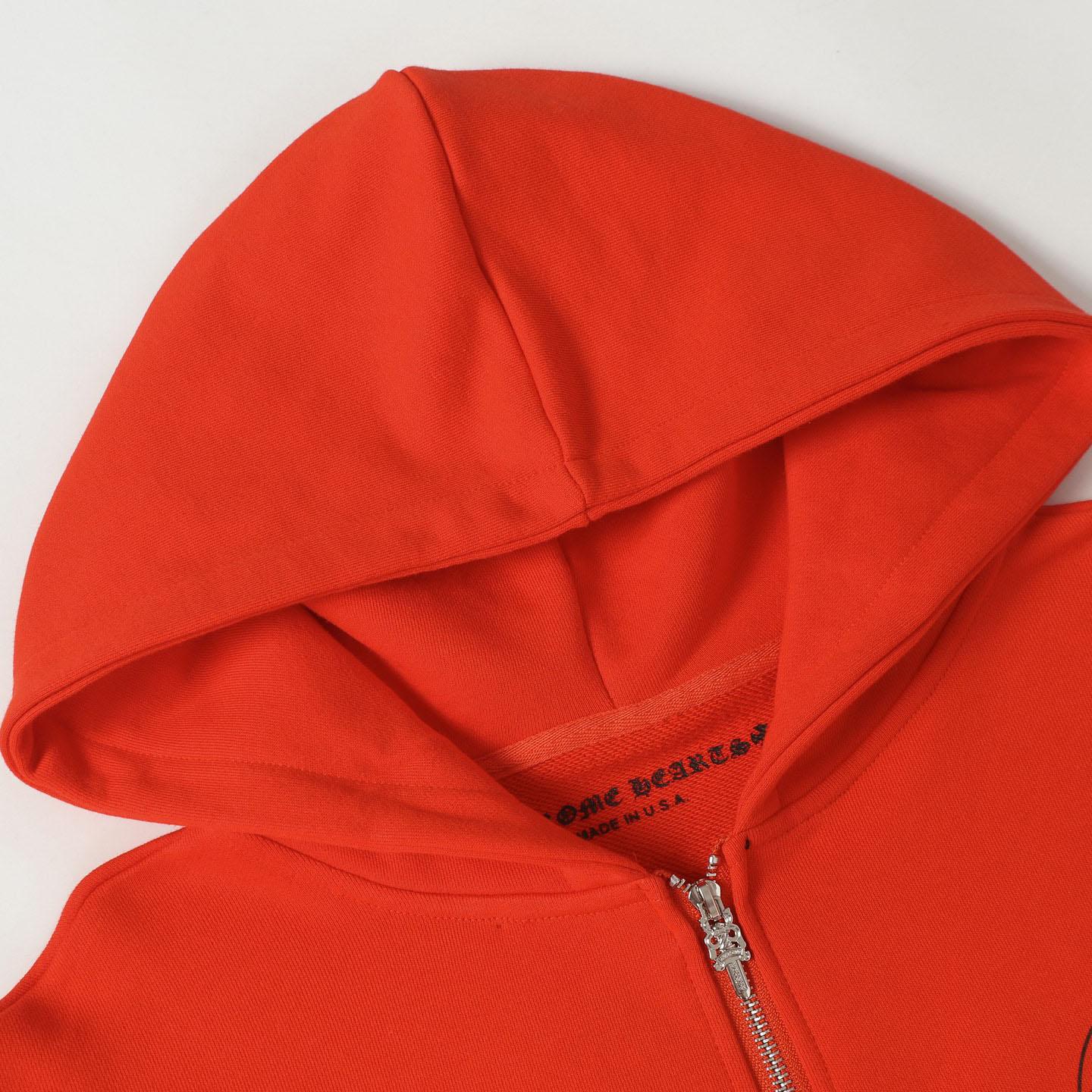 Chrome Hearts Matty Boy Red Chomper Hoodie - DesignerGu