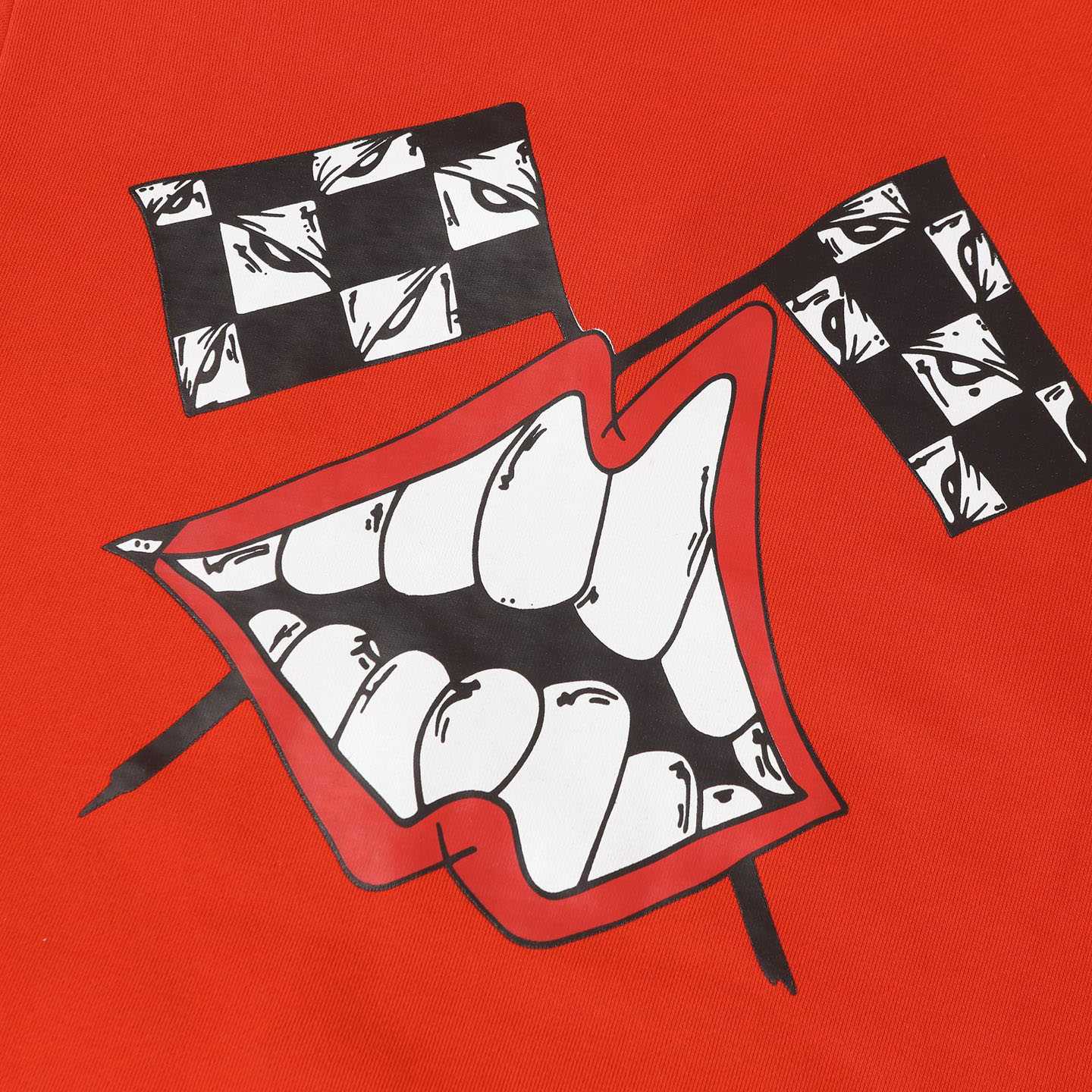 Chrome Hearts Matty Boy Red Chomper Hoodie - DesignerGu