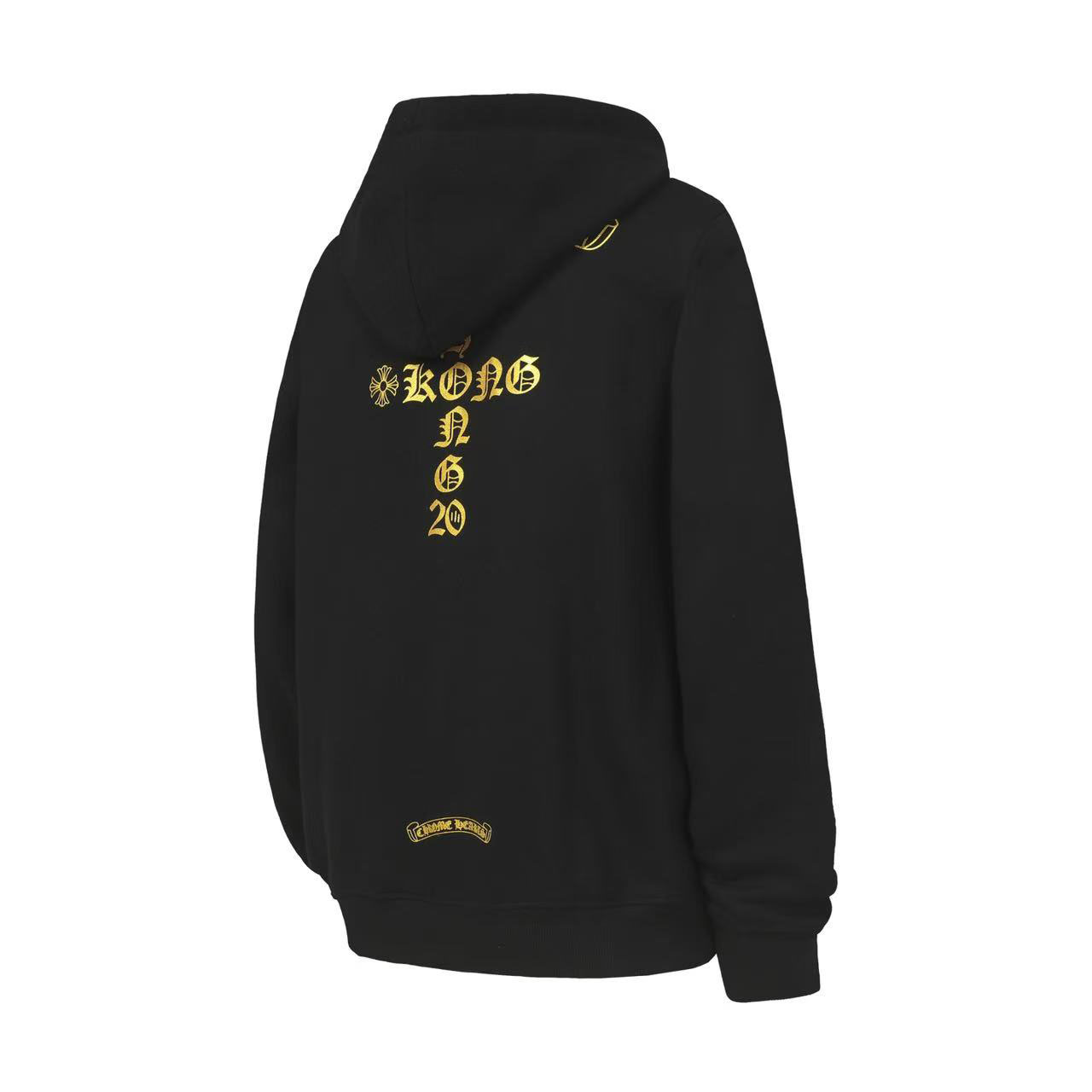 Chrome Hearts Hong Kong Exclusive Scroll Label Pullover Hoodie - DesignerGu