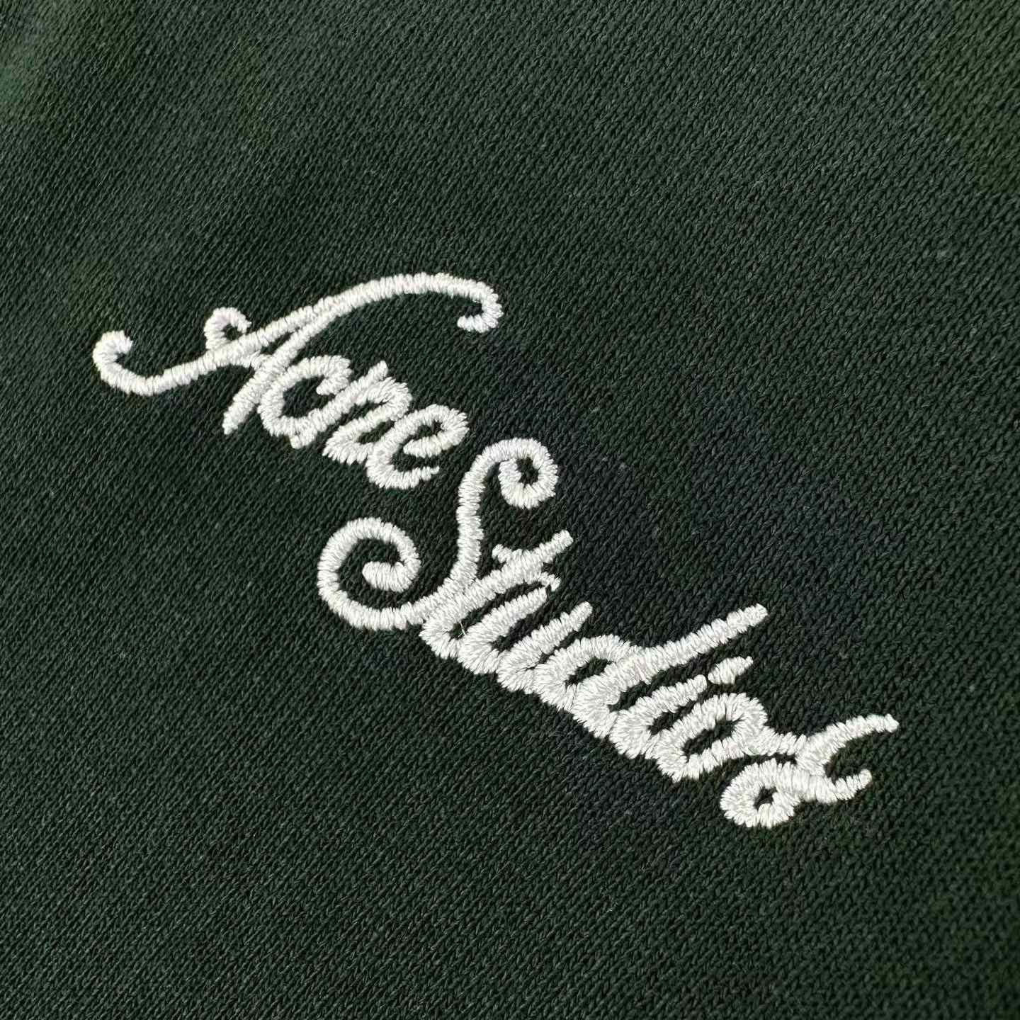 Acne Studios Fleece Logo Sweatpants - DesignerGu