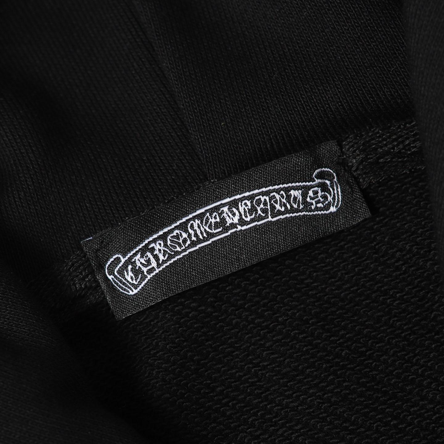 Chrome Hearts Green Leather Cross Horseshoe Hoodie - DesignerGu