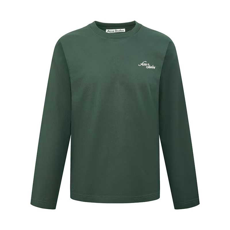 Acne Studios Jersey T-shirt With Logo - DesignerGu