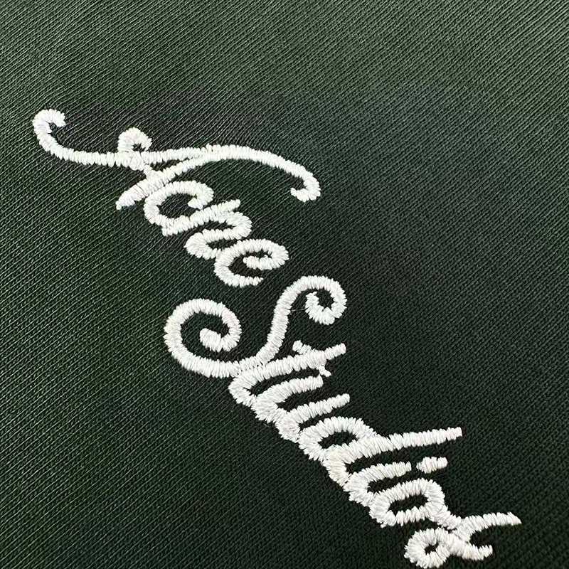 Acne Studios Jersey T-shirt With Logo - DesignerGu