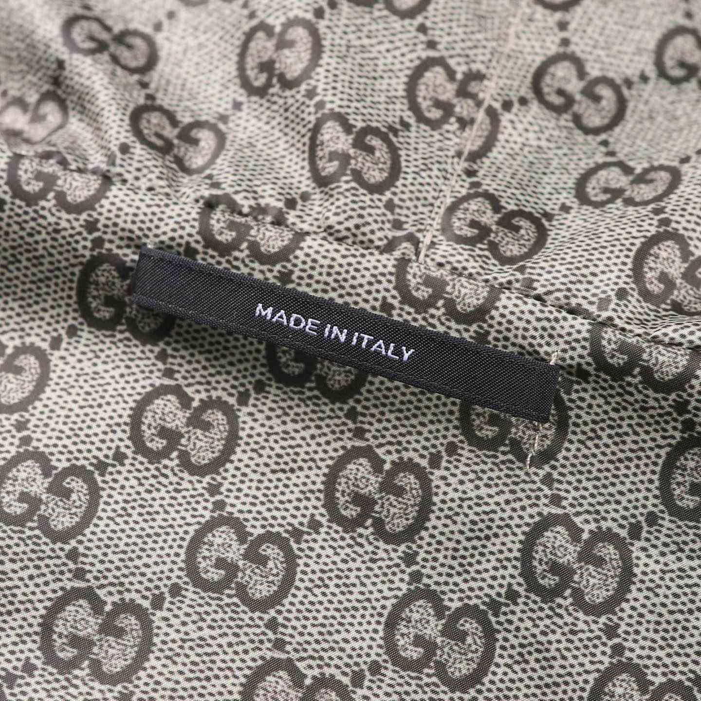 Gucci Reversible Cotton Canvas Zip Jacket - DesignerGu