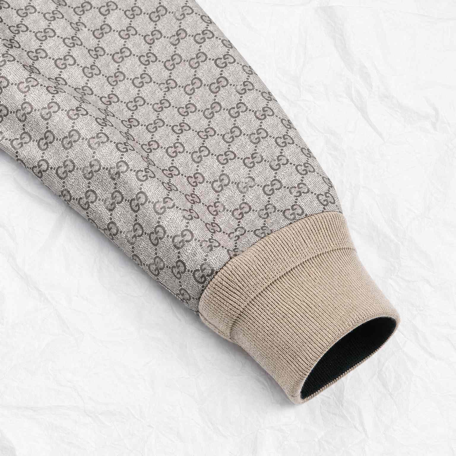 Gucci Reversible Cotton Canvas Zip Jacket - DesignerGu