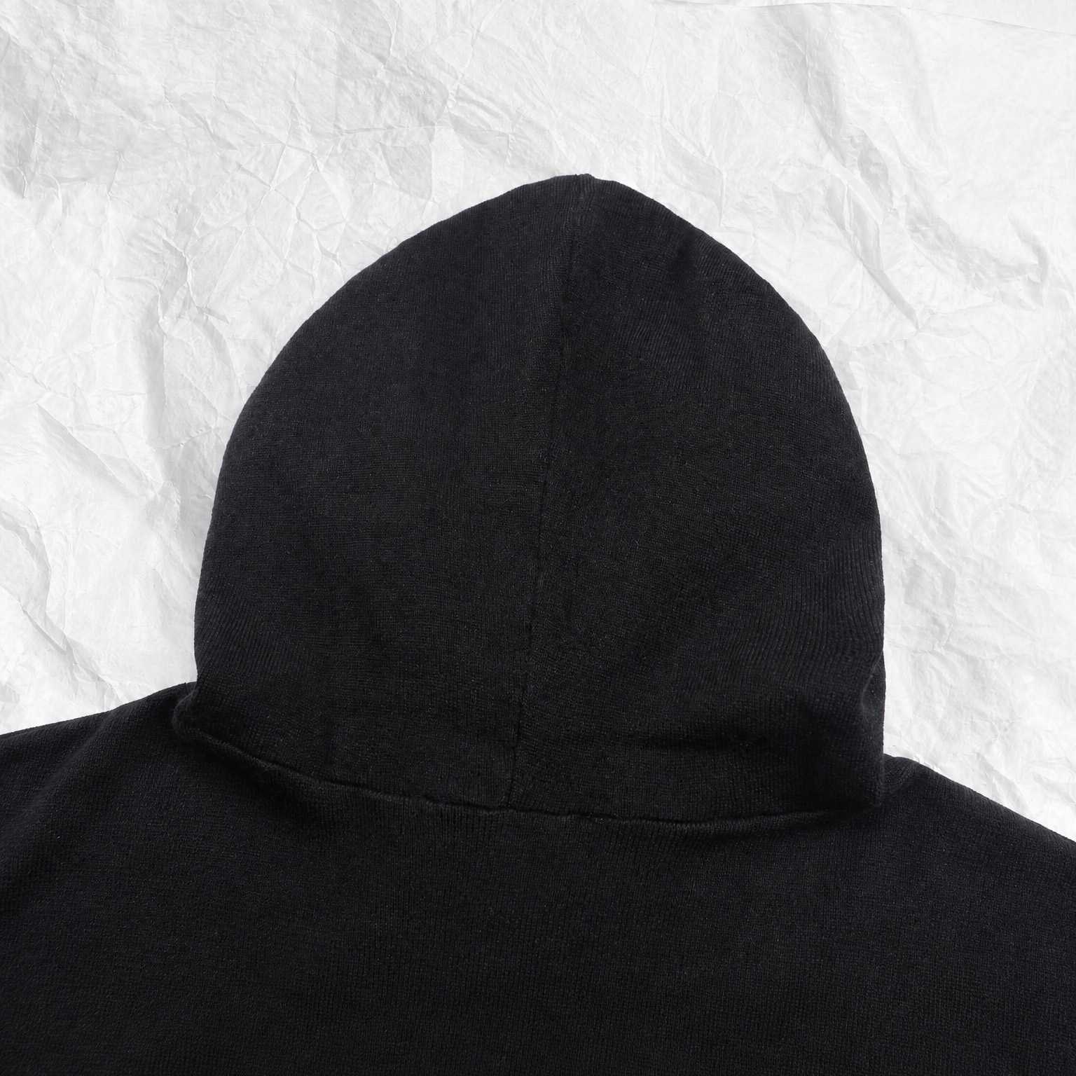 Givenchy Hoodie In wool And Cashmere Embroidered Givenchy Paris - DesignerGu