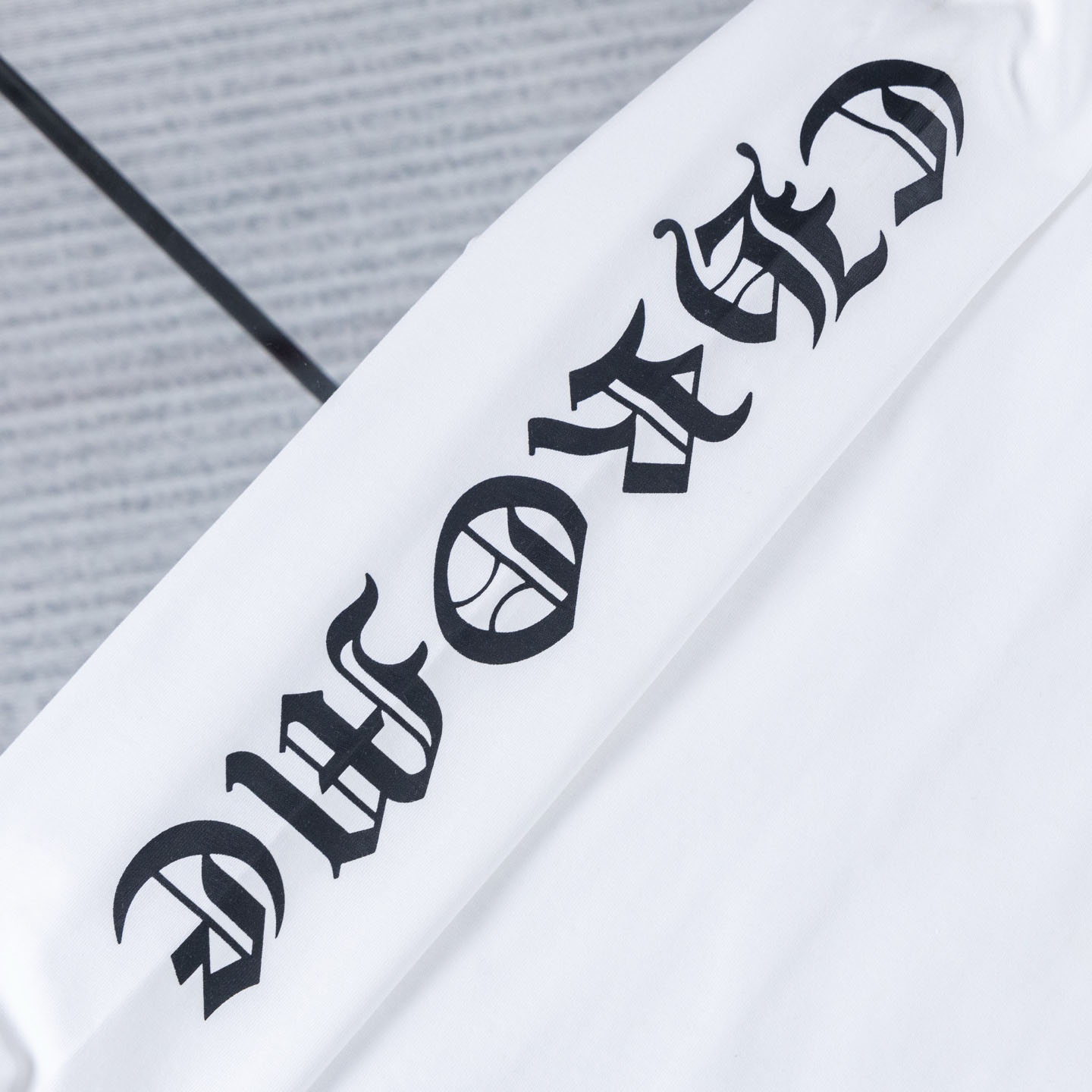 Chrome Hearts Cemetery Long Sleeve T-Shirt  'White' - DesignerGu