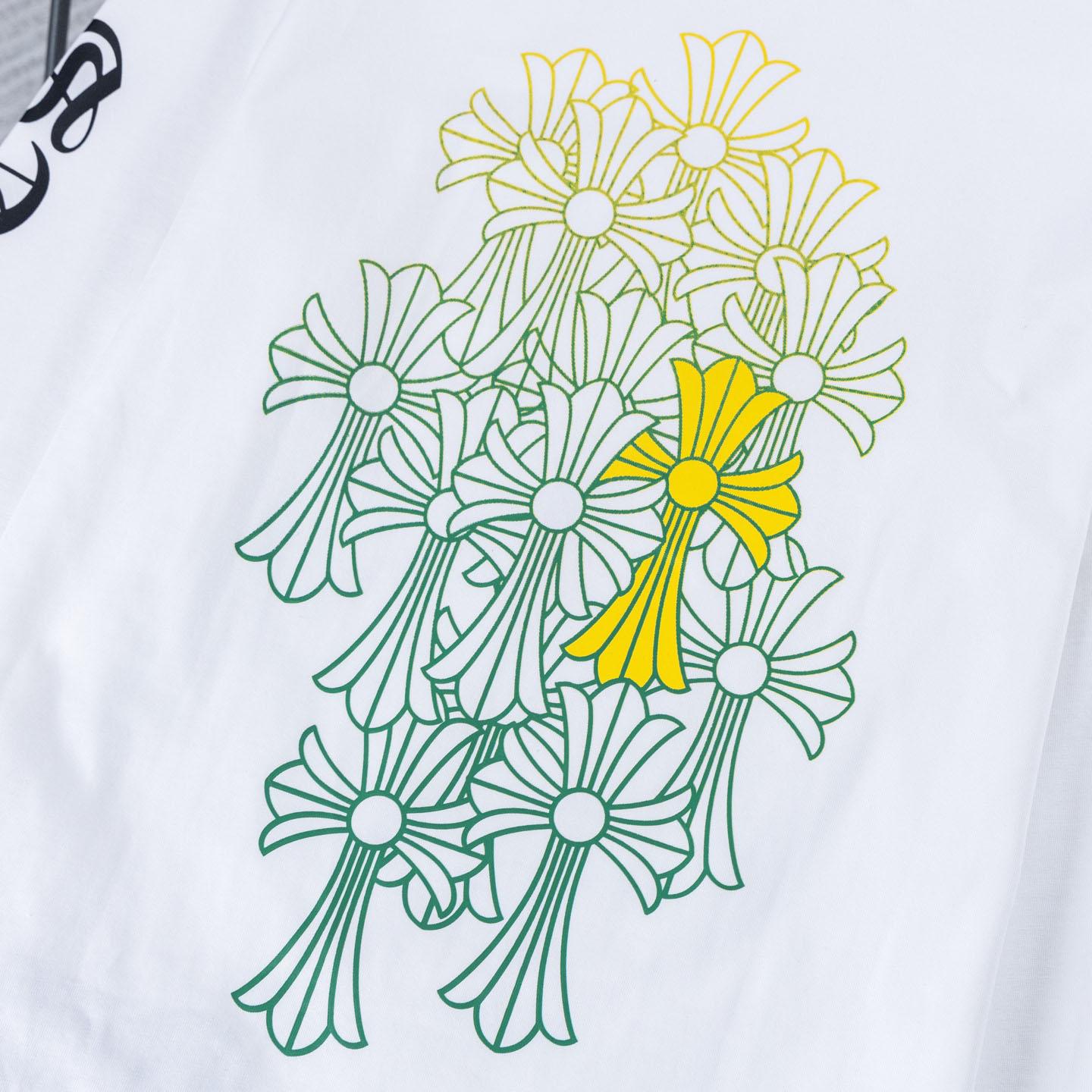 Chrome Hearts Cemetery Long Sleeve T-Shirt  'White' - DesignerGu
