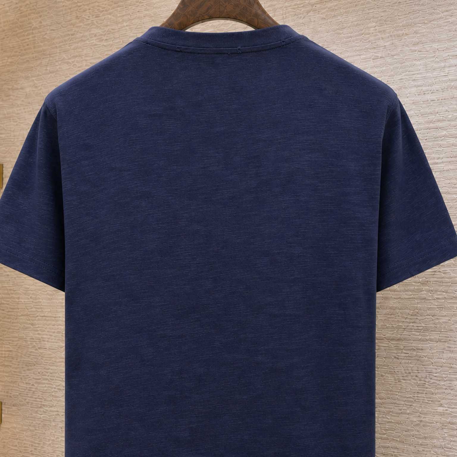 Dior Embroidered Letter Short Sleeve Tee - DesignerGu