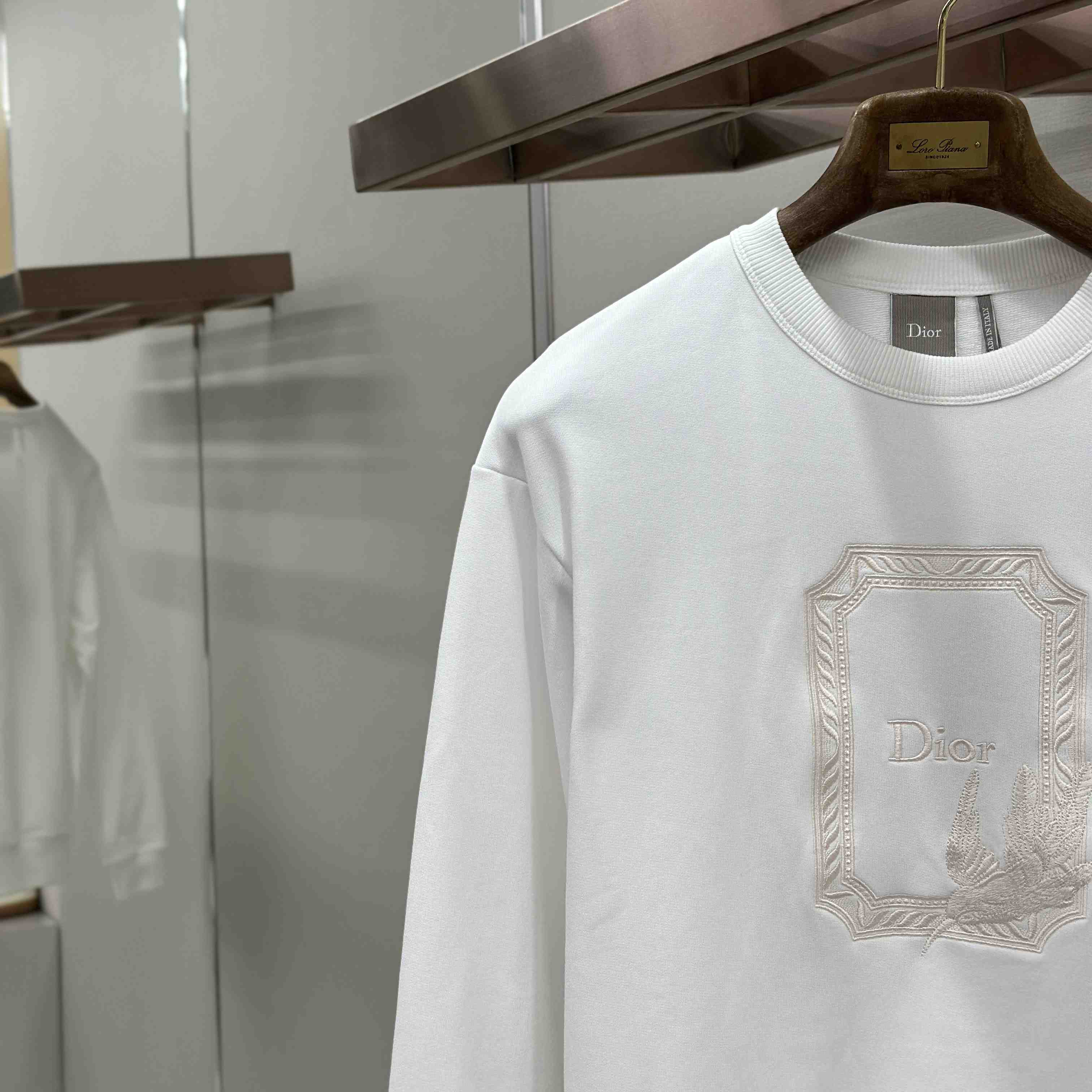 Dior Médaillon Colibri Sweatshirt, Relaxed Fit - DesignerGu