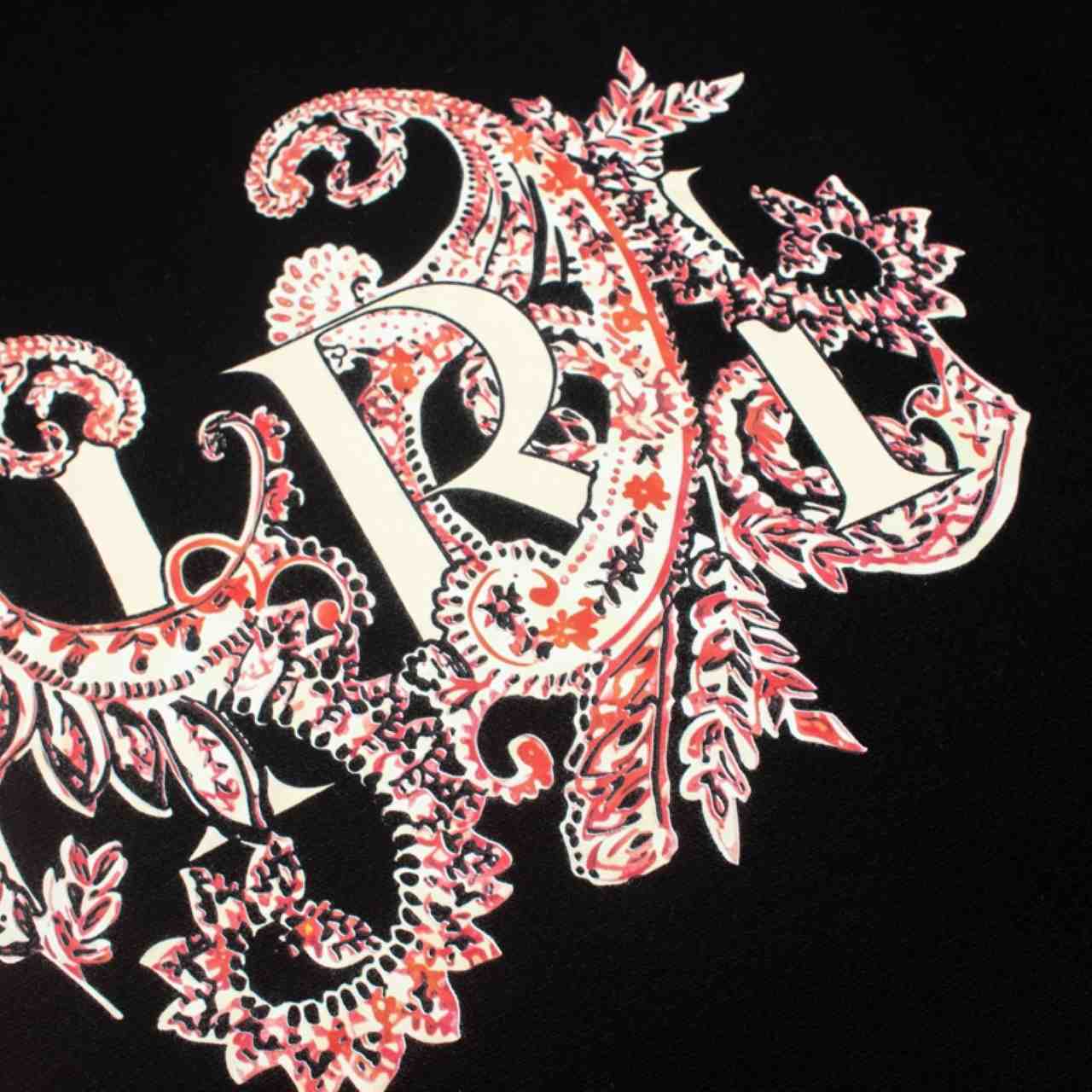Amiri Paisley Allover Hoodie 'Black/Red' - DesignerGu