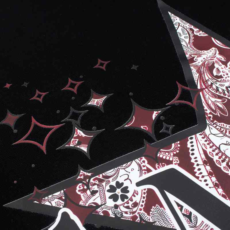 Amiri Paisley Allover Hoodie 'Black/Red' - DesignerGu