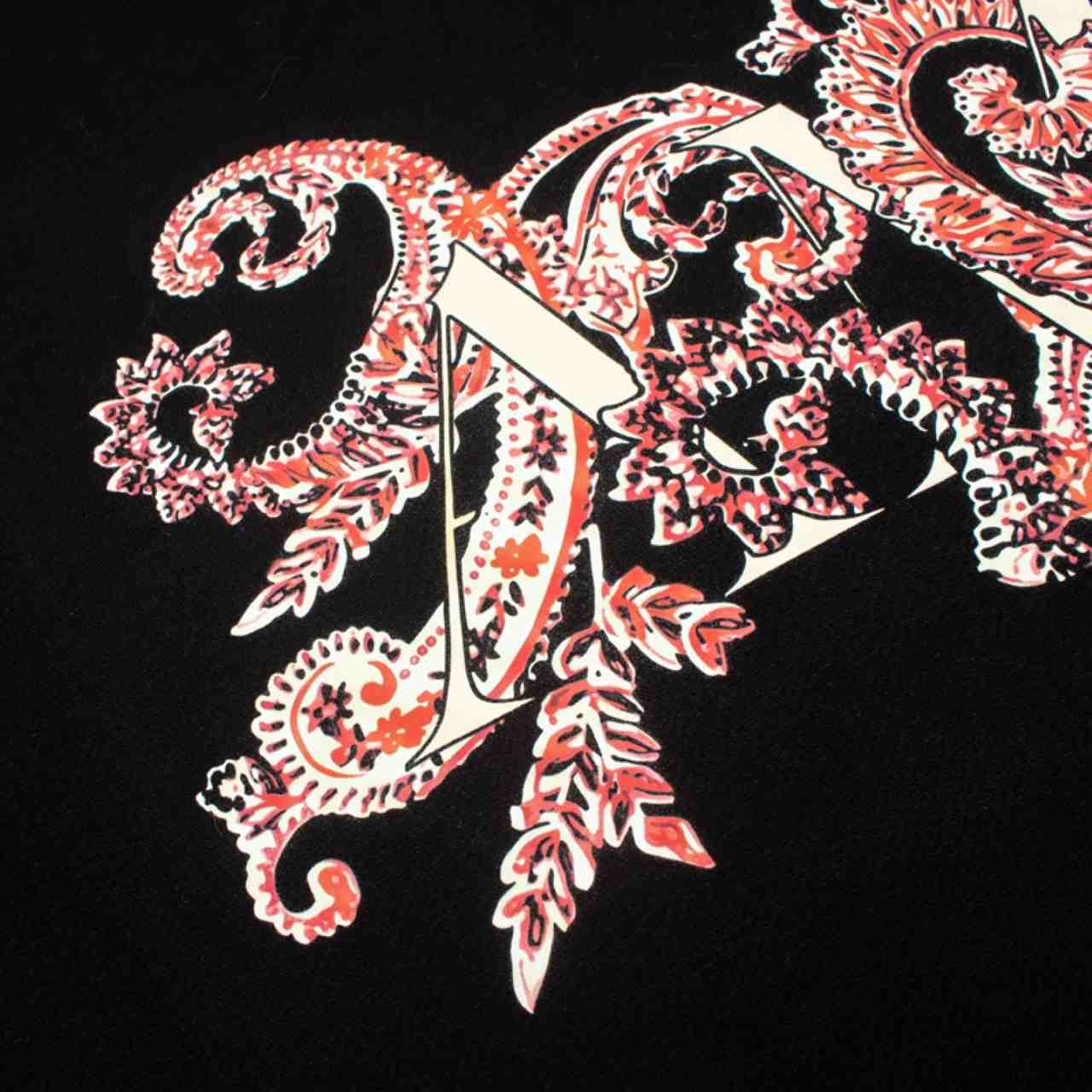 Amiri Paisley Allover Hoodie 'Black/Red' - DesignerGu
