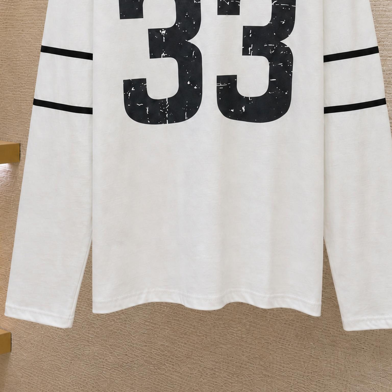Chrome Hearts #33 Long-Sleeve 'White' - DesignerGu