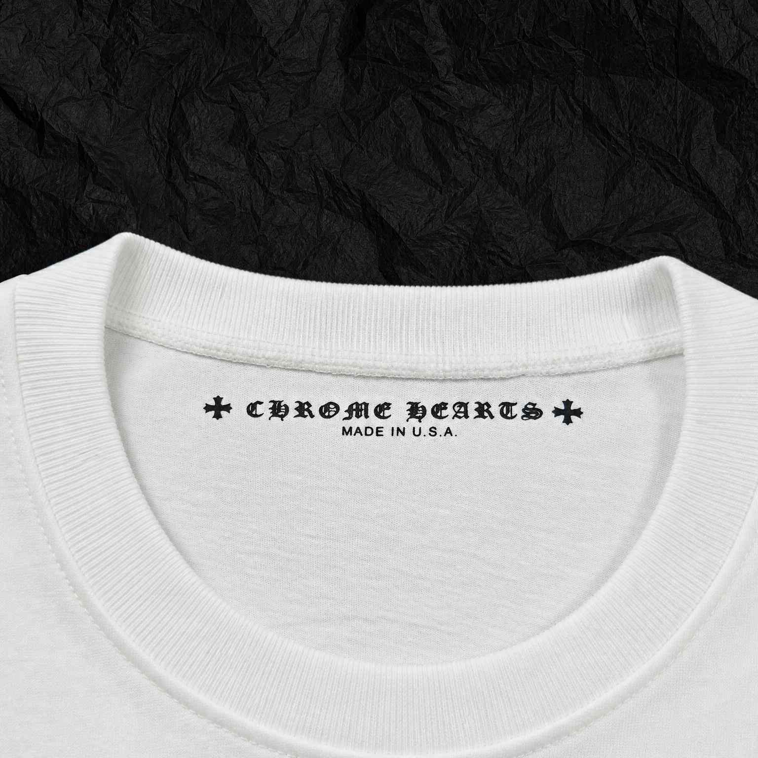 Chrome Hearts #33 Long-Sleeve 'White' - DesignerGu