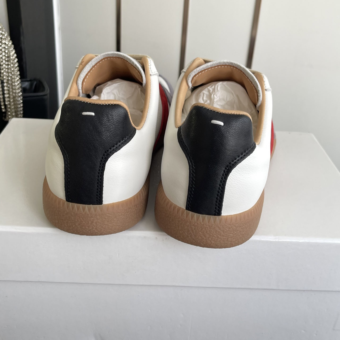 Maison Margiela Multicolor Colorblock Replica Sneakers - DesignerGu