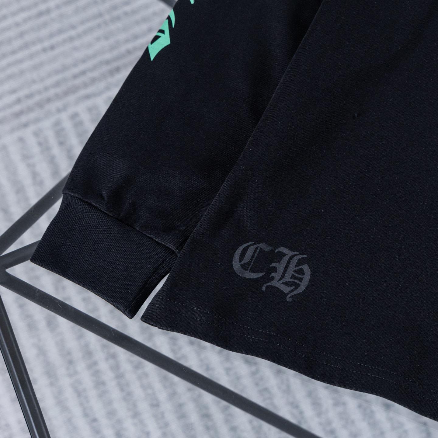 Chrome Hearts Cemetery Long Sleeve T-Shirt  'Black' - DesignerGu