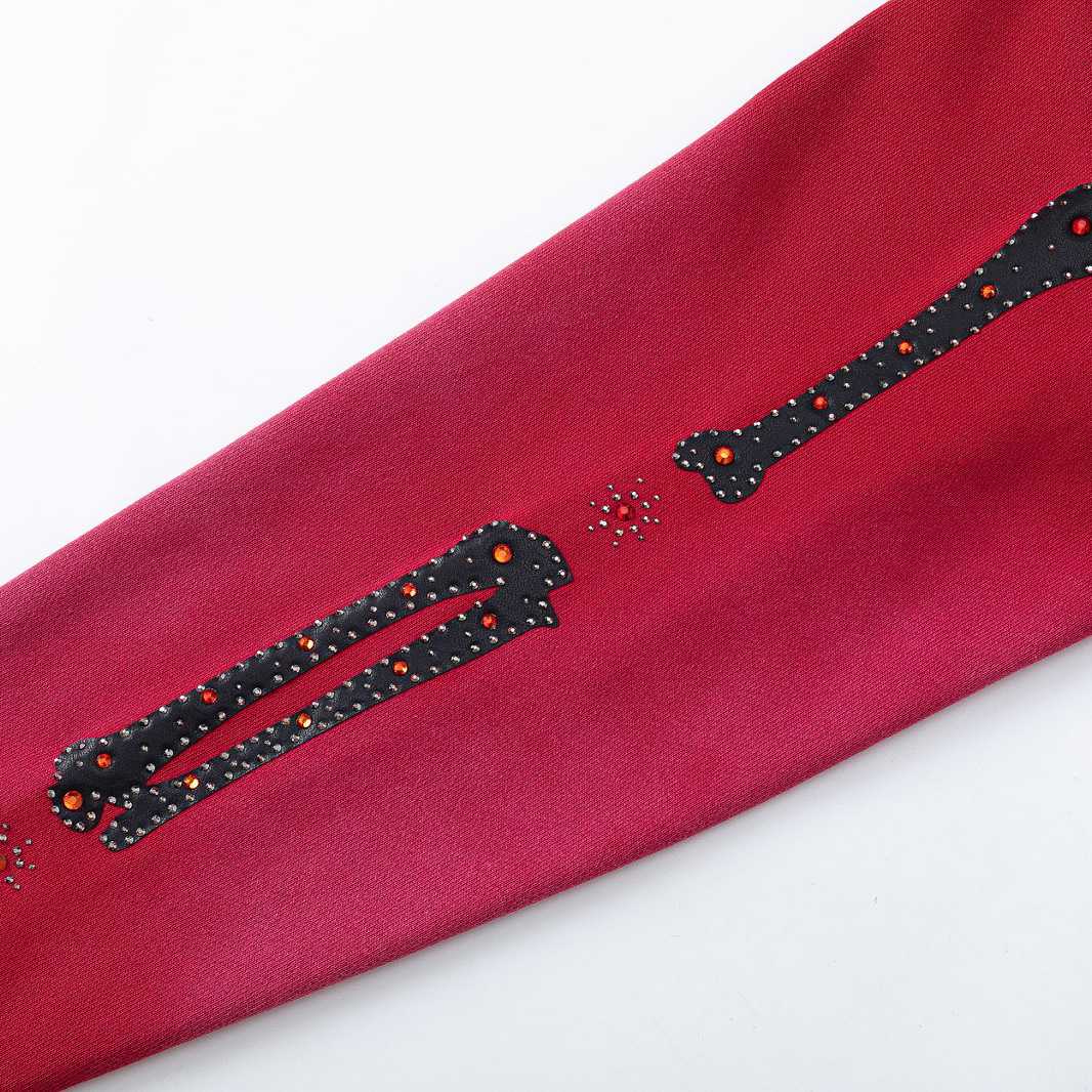 Amiri Studded Zip Up Hoodie - DesignerGu