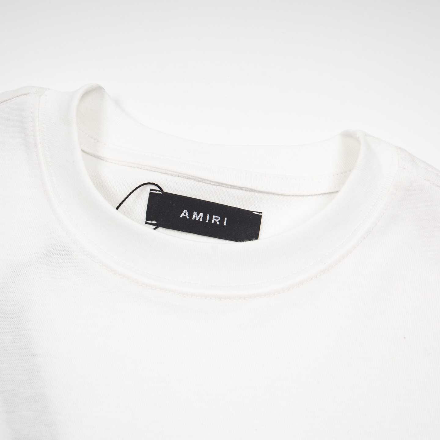 Amiri CottonBones Stacked Long Sleeve T-shirt 'White' - DesignerGu