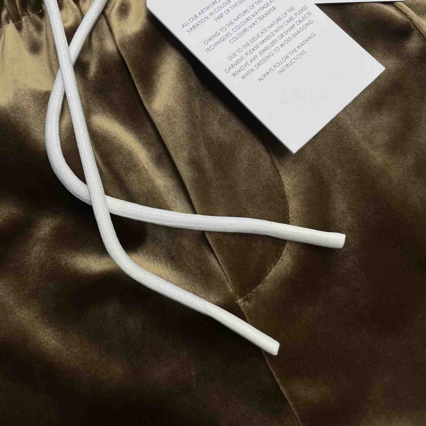 Casablanca Dark Brown Velour Track Pants C1176 - DesignerGu