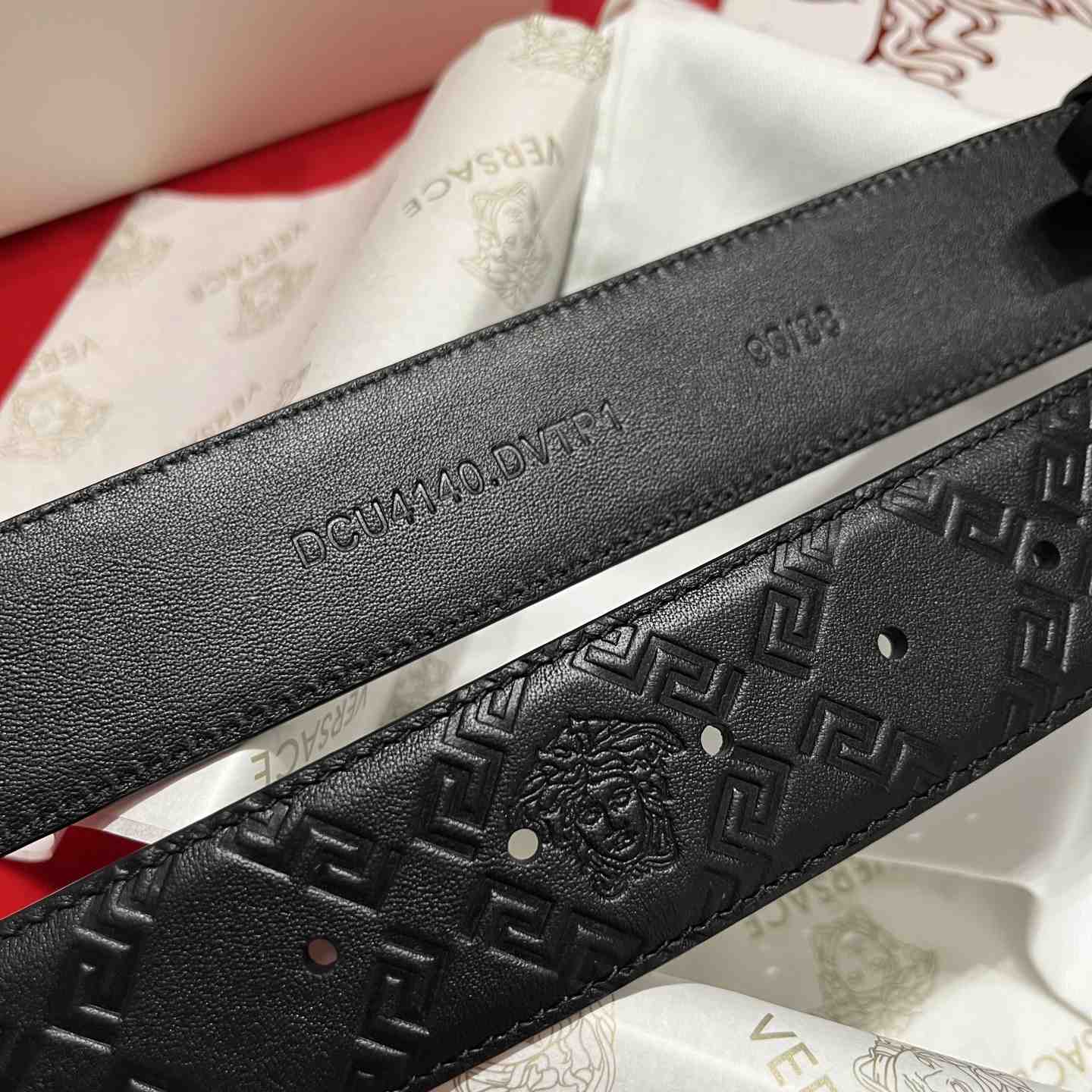 Versace Leather Belt   - DesignerGu