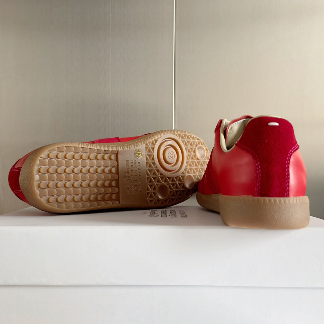 Maison Margiela  Red Replica Sneakers - DesignerGu